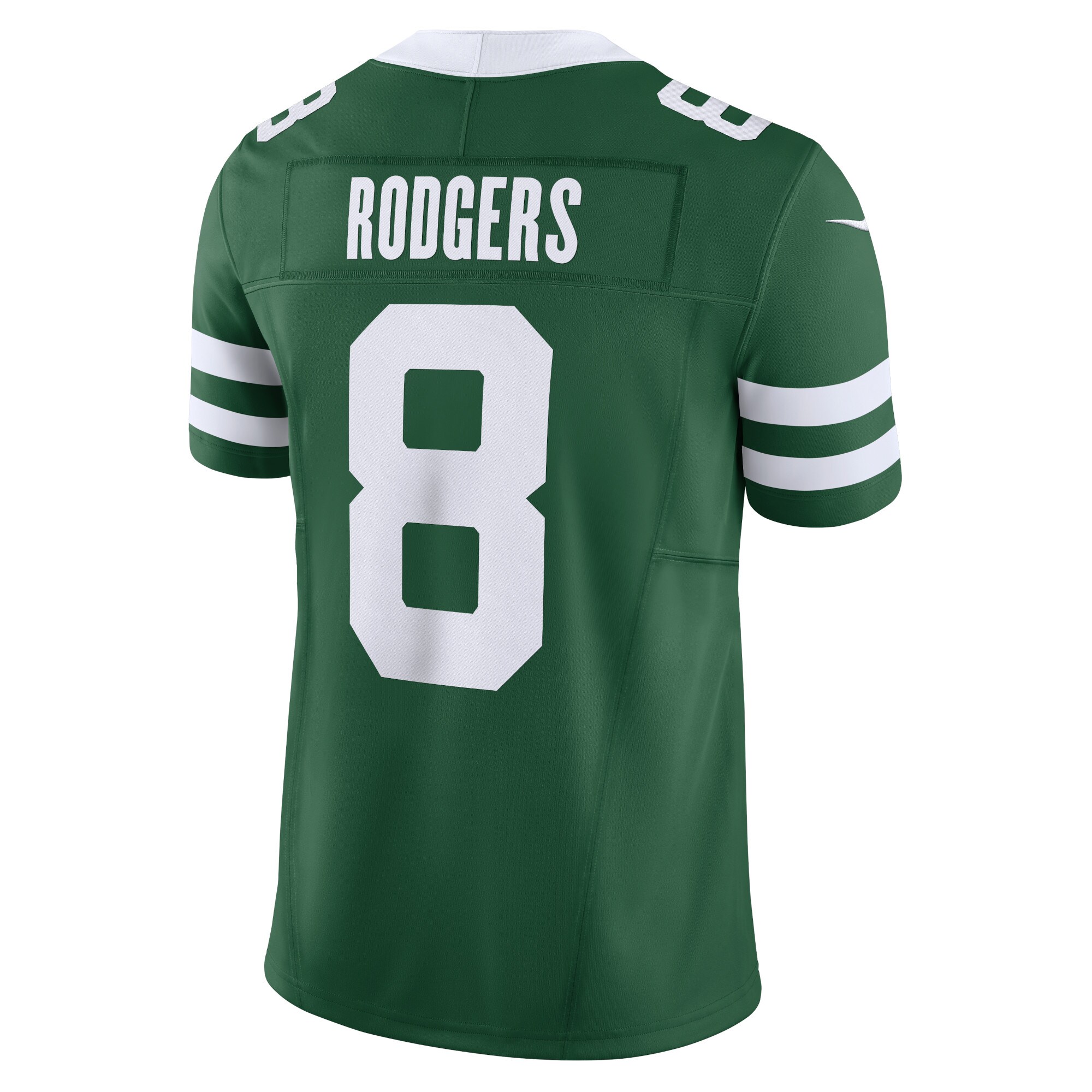 Aaron Rodgers New York Jets Nike Vapor F.U.S.E. Limited Jersey – Legacy Green Clowdercats