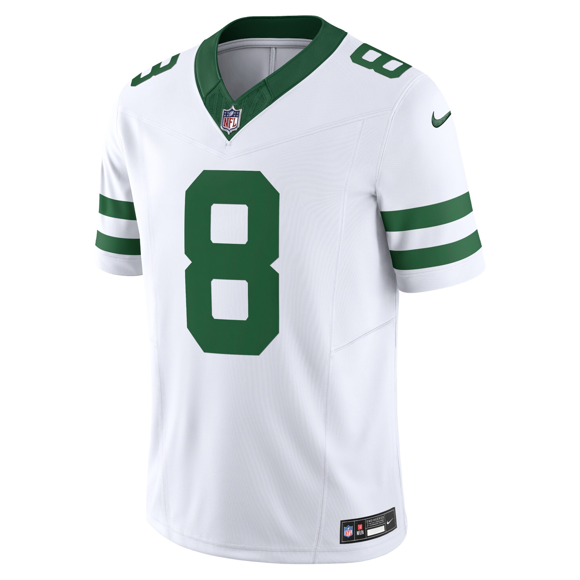 Aaron Rodgers New York Jets Nike Vapor F.U.S.E. Limited Jersey – Legacy White Clowdercats