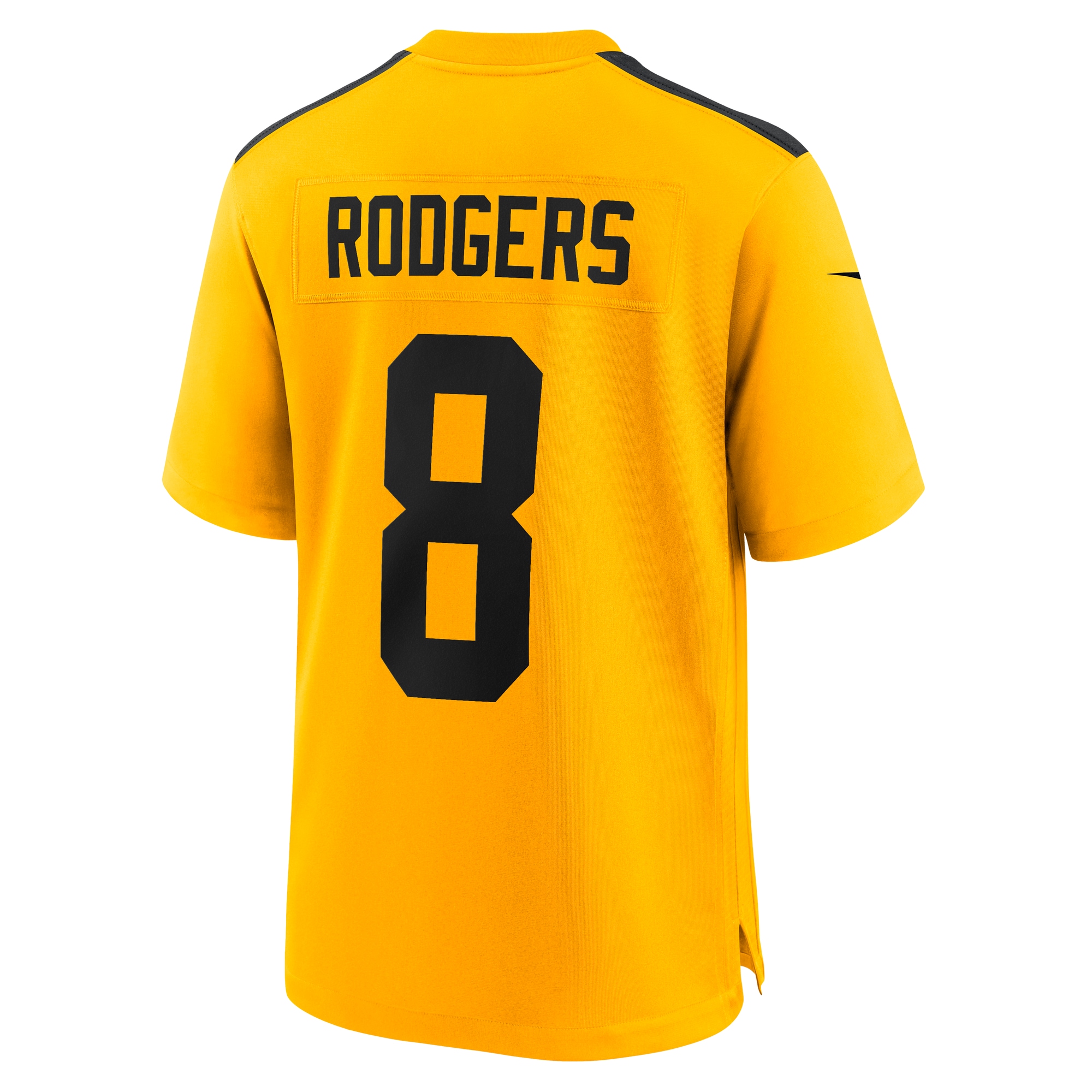 Aaron Rodgers Pittsburgh Steelers Nike Alternate 1933 Throwback Game Jersey – Gold Clowdercats