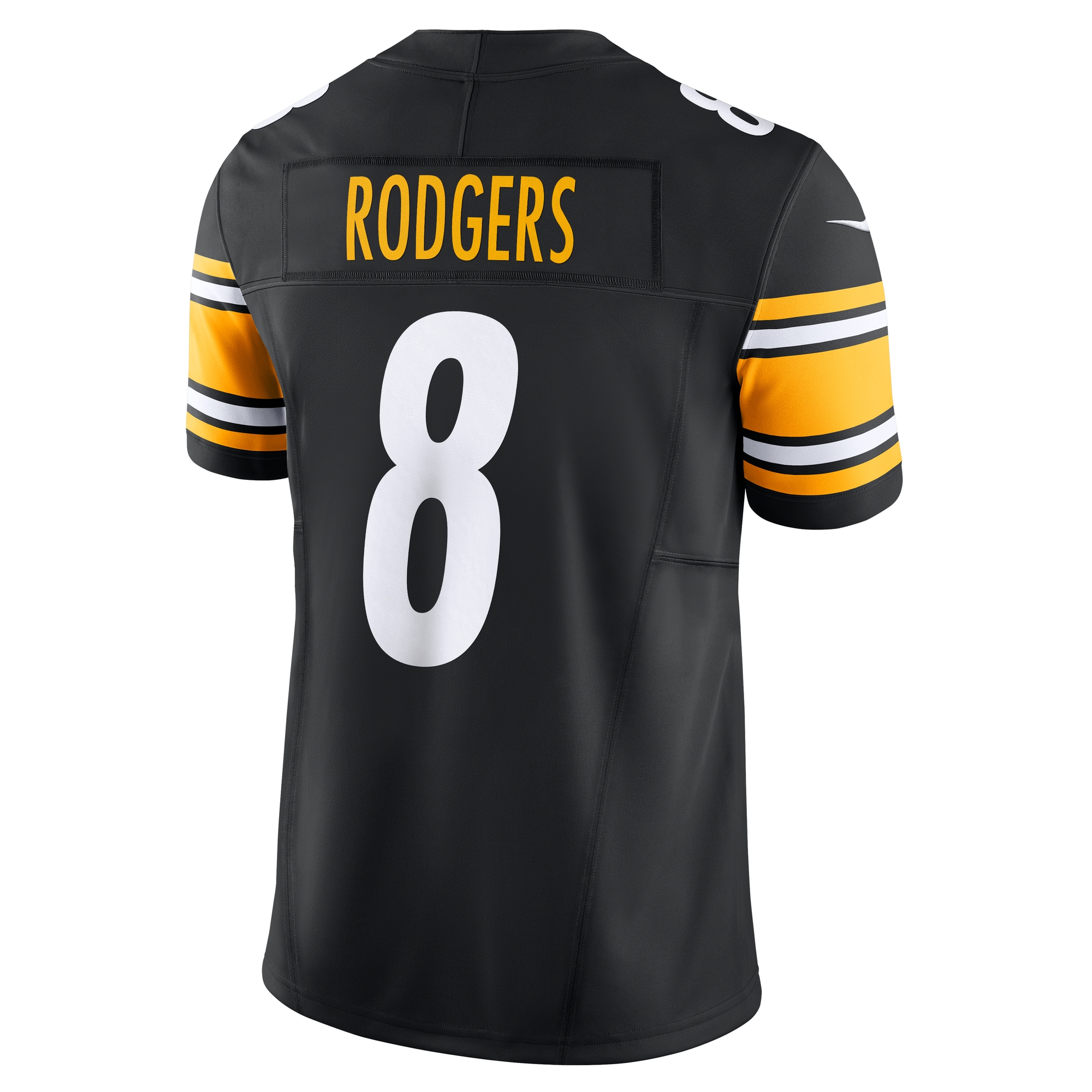 Aaron Rodgers Pittsburgh Steelers Nike Team Vapor F.U.S.E. Limited Jersey – Black Clowdercats