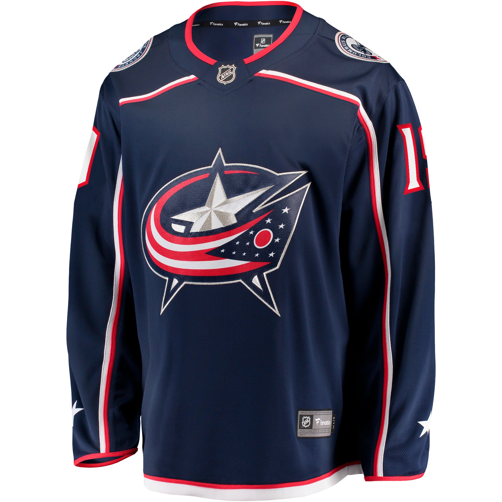 Adam Fantilli Columbus Blue Jackets Fanatics Home Premier Breakaway Player Jersey – Navy Clowdercats