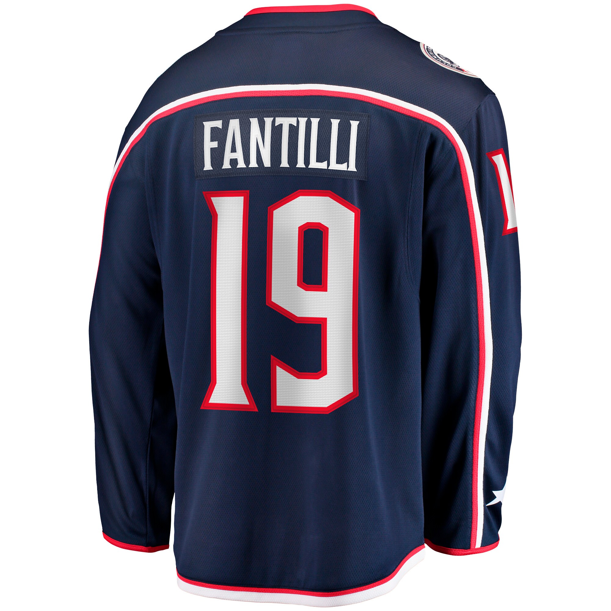 Adam Fantilli Columbus Blue Jackets Fanatics Home Premier Breakaway Player Jersey – Navy Clowdercats