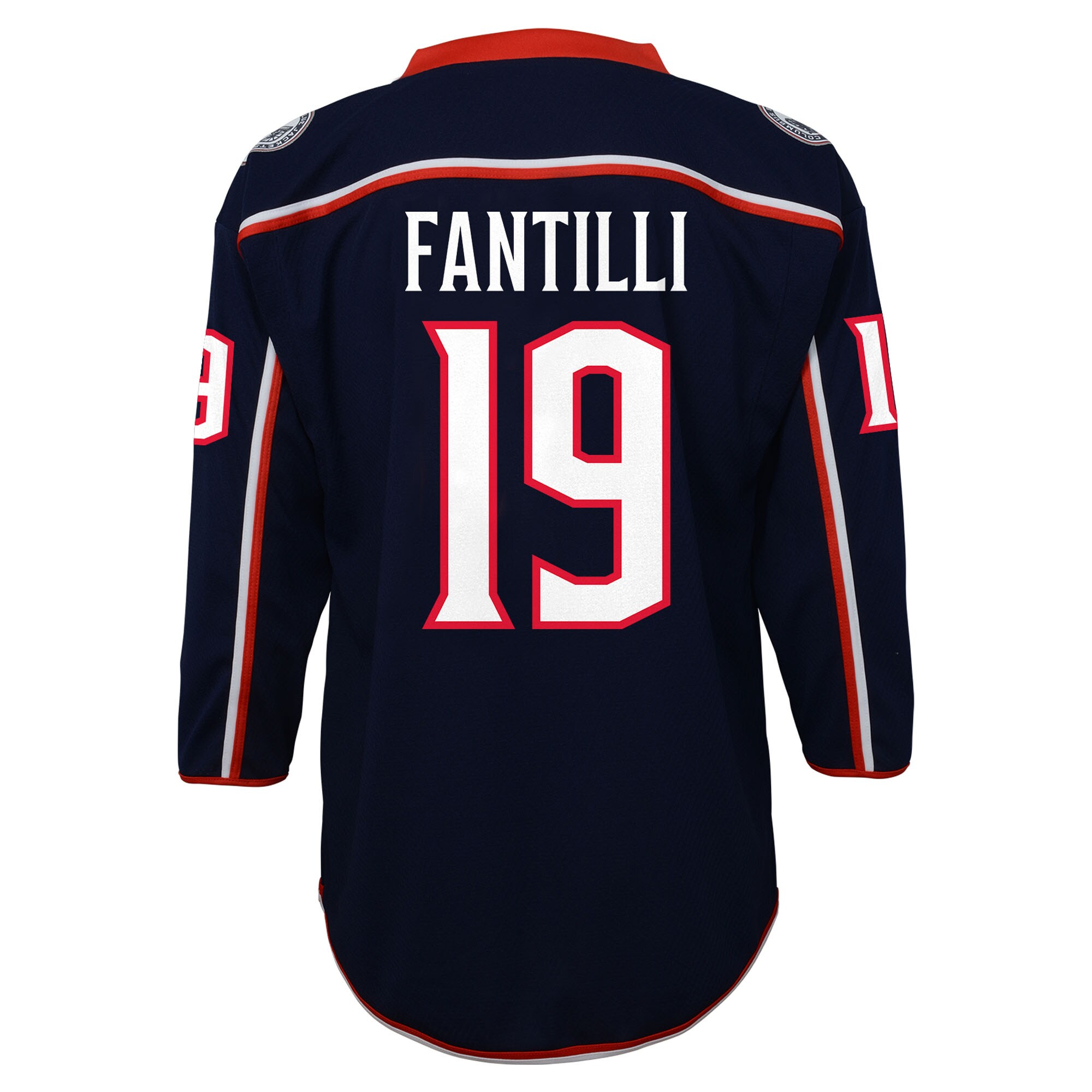 Adam Fantilli Columbus Blue Jackets Outerstuff Youth Alternate Replica Player Jersey – Blue Clowdercats