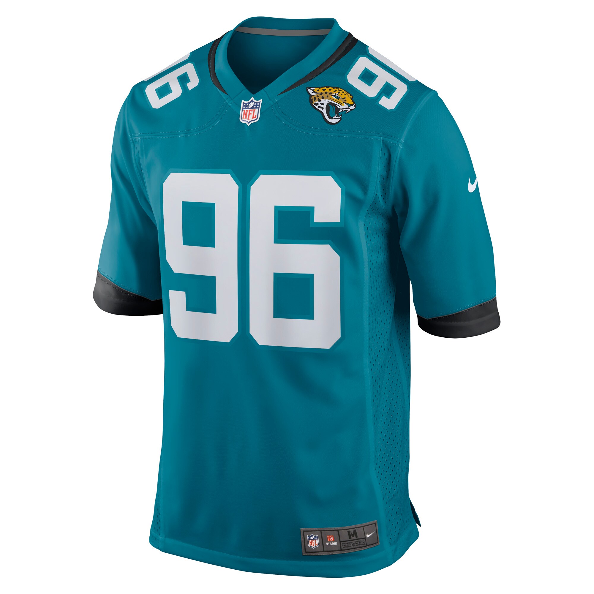 Adam Gotsis Jacksonville Jaguars Nike Game Jersey – Teal Clowdercats