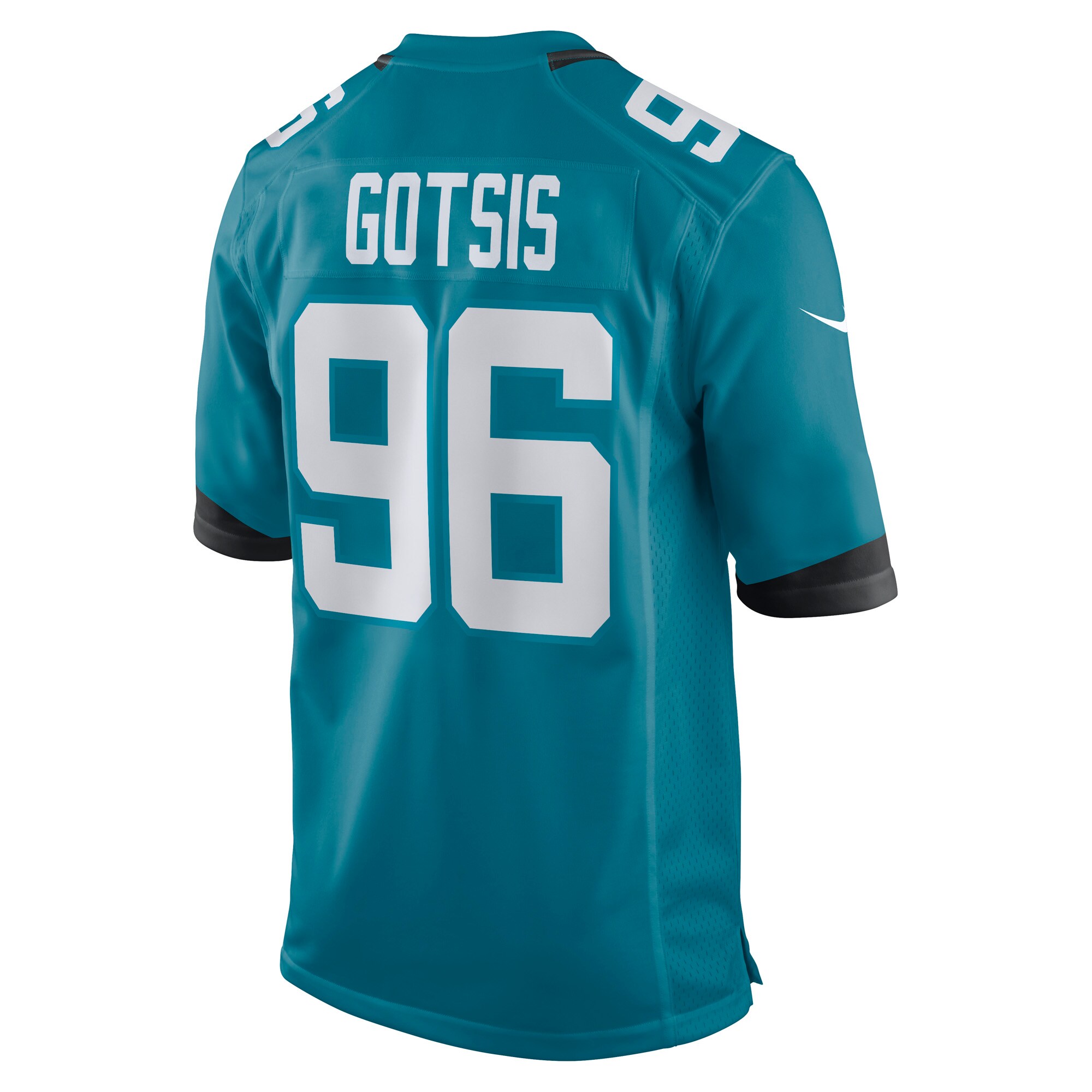 Adam Gotsis Jacksonville Jaguars Nike Game Jersey – Teal Clowdercats