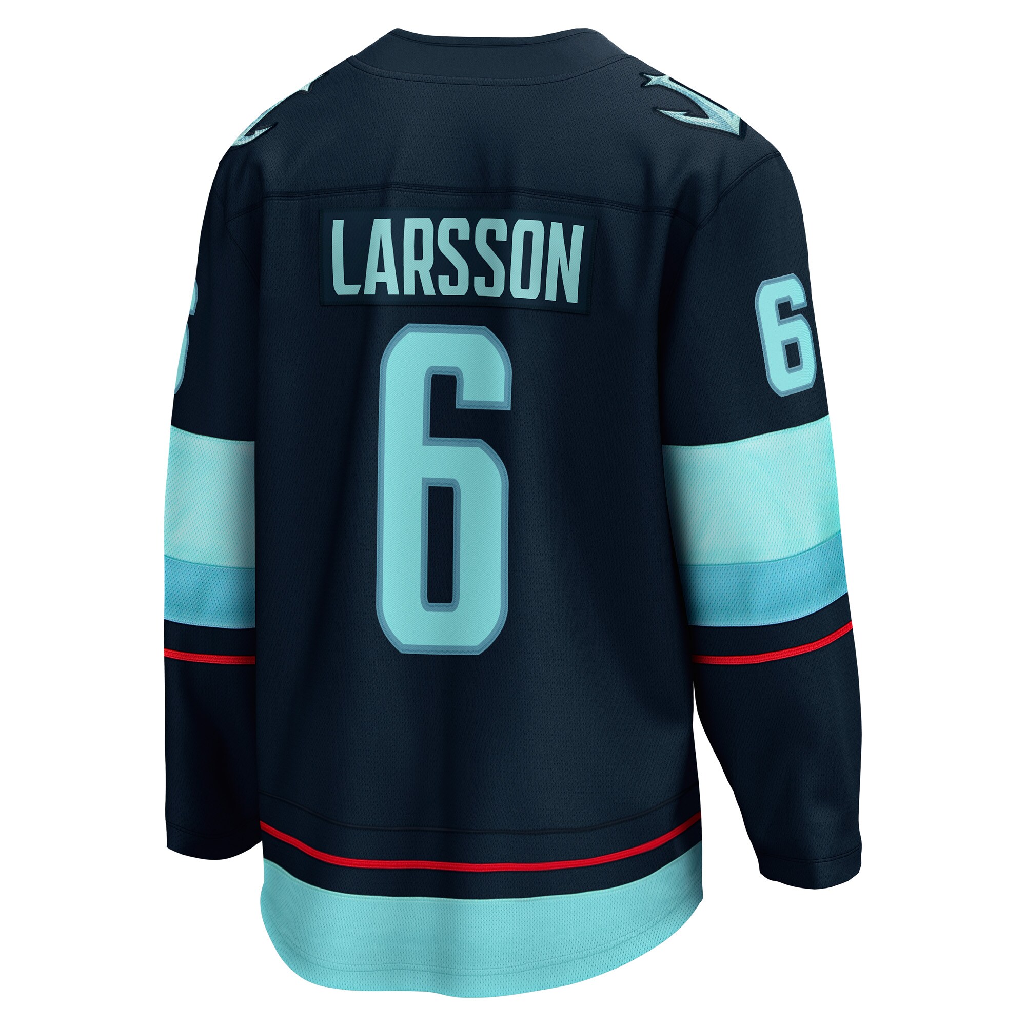 Adam Larsson Seattle Kraken Fanatics Home Breakaway Player Jersey – Deep Sea Blue Clowdercats