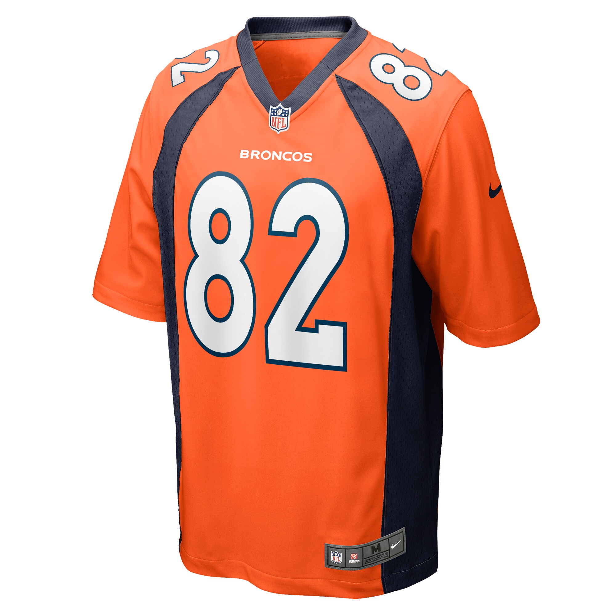 Adam Trautman Denver Broncos Nike Team Game Jersey – Orange Clowdercats