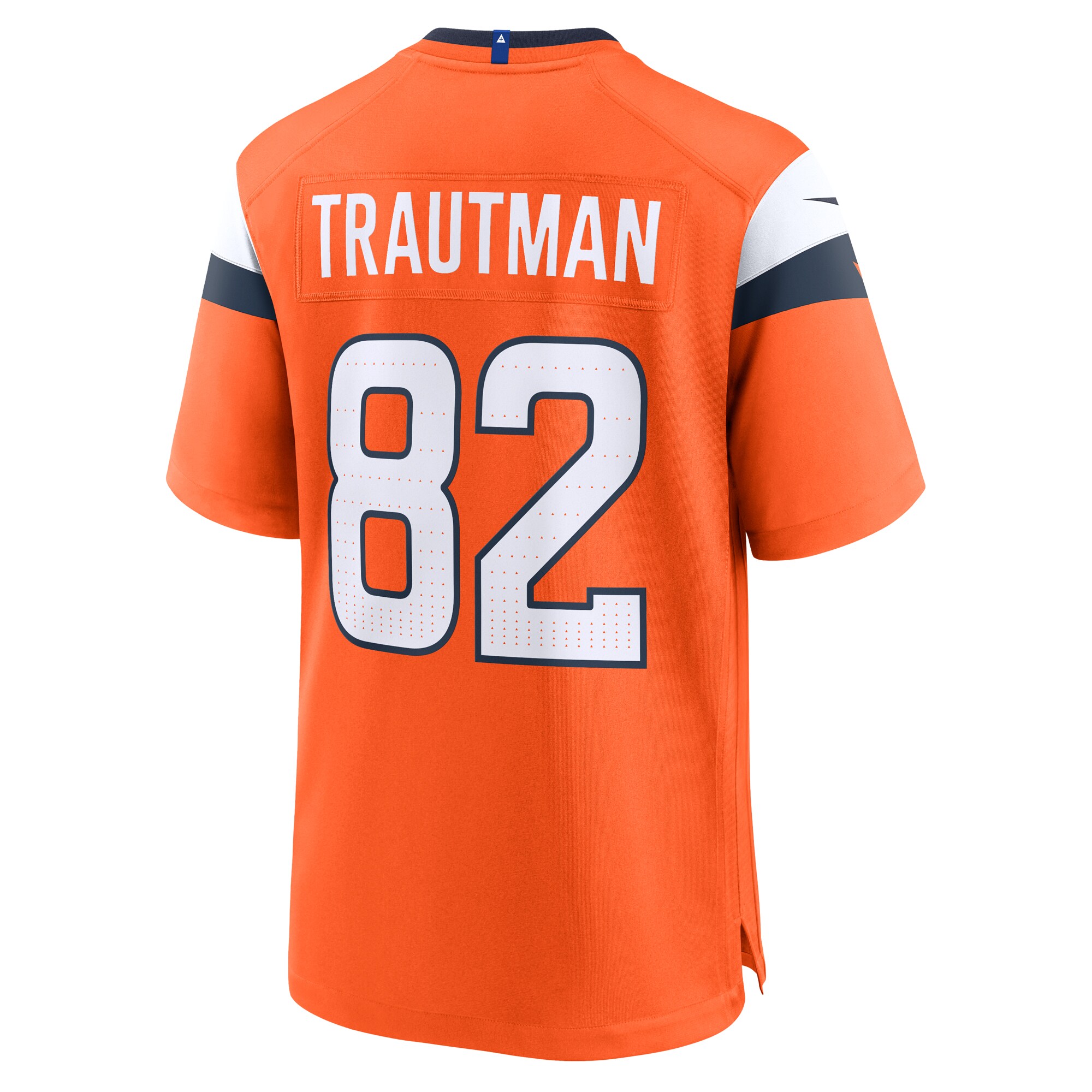Adam Trautman Denver Broncos Nike Team Game Jersey – Orange Clowdercats