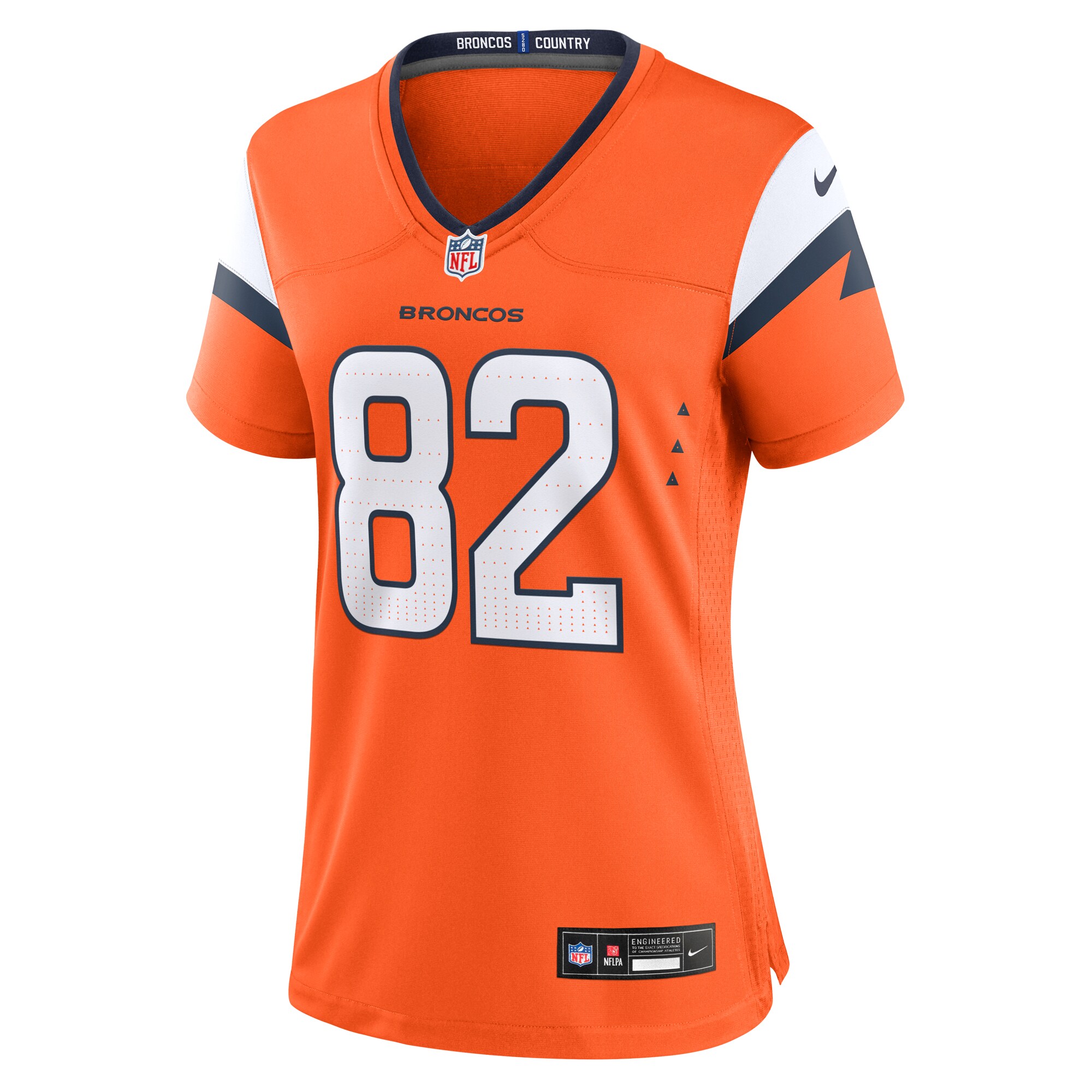 Adam Trautman Denver Broncos Nike Women’s Team Game Jersey – Orange Clowdercats