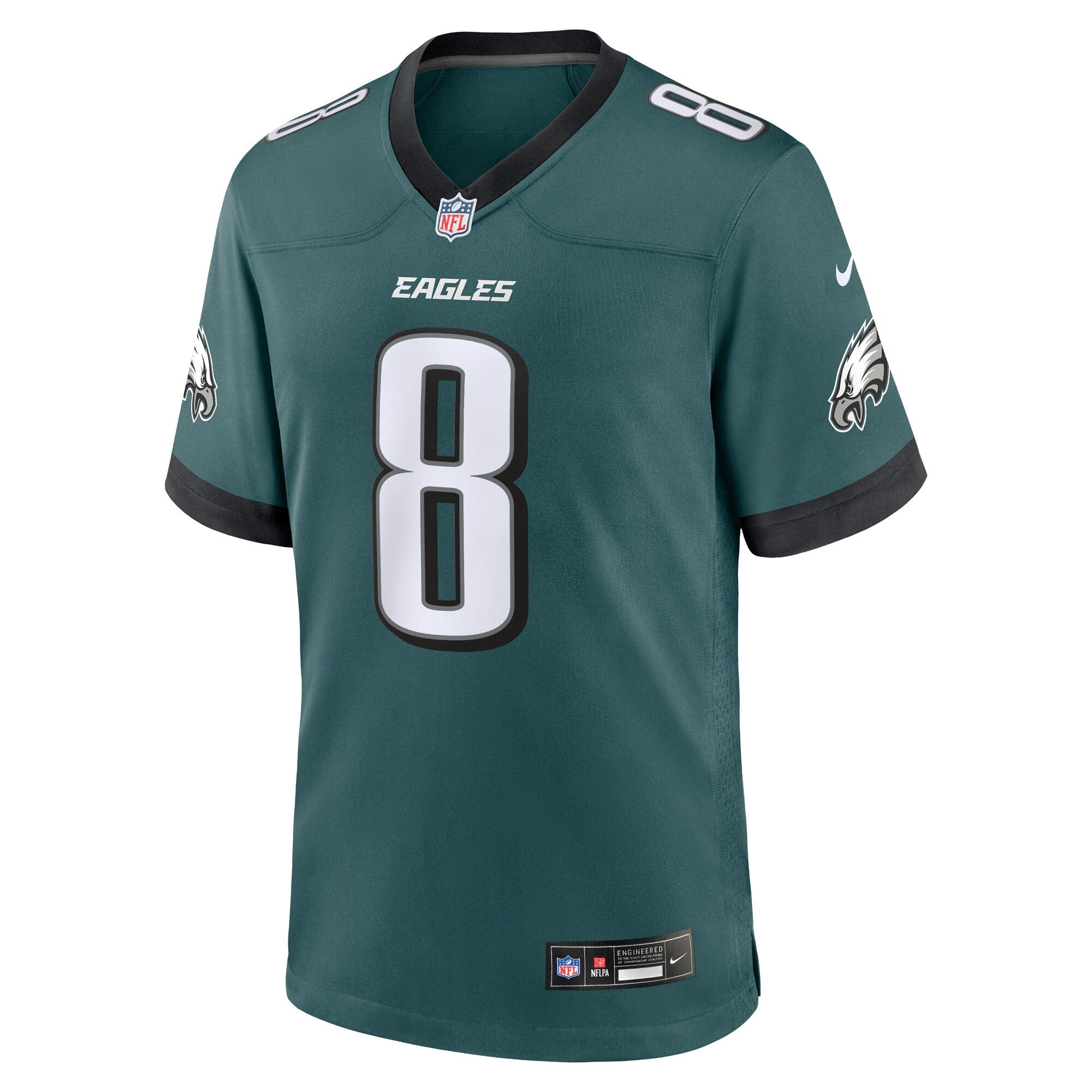 Adoree’ Jackson Philadelphia Eagles Nike Team Game Jersey – Midnight Green Clowdercats