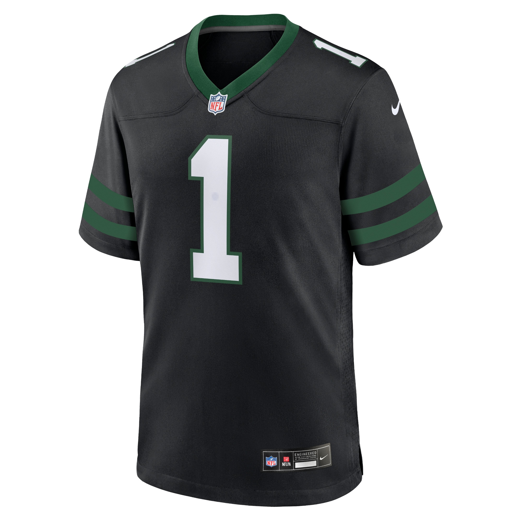 Ahmad Sauce Gardner New York Jets Nike Alternate Game Jersey – Legacy Black Clowdercats