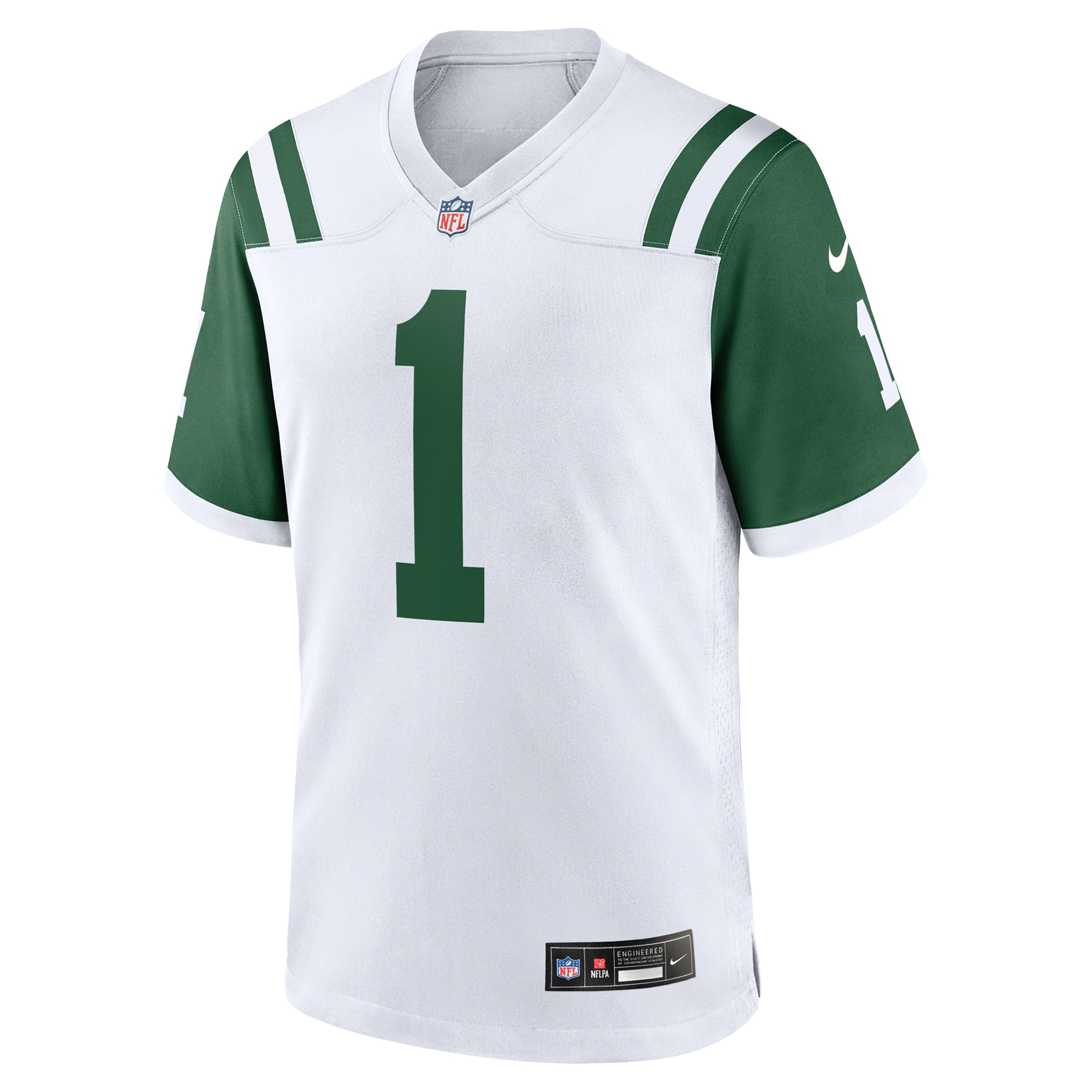 Ahmad Sauce Gardner New York Jets Nike Classic Alternate Game Jersey – White Clowdercats