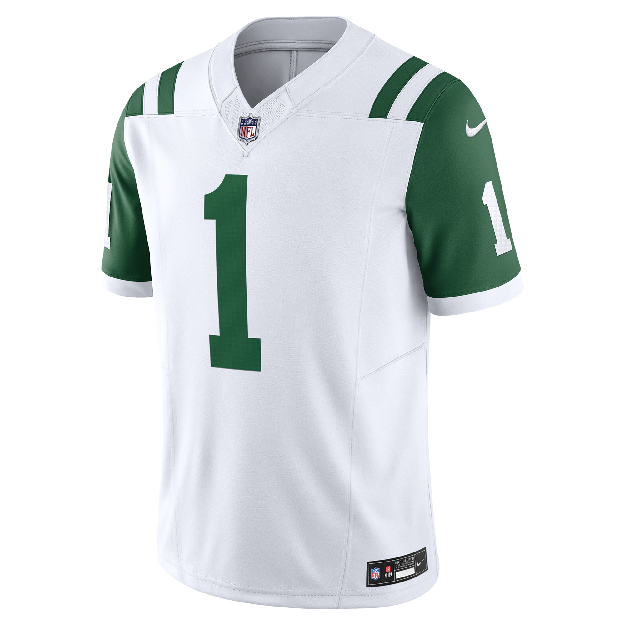 Ahmad Sauce Gardner New York Jets Nike Classic Alternate Vapor F.U.S.E. Limited Jersey – White Clowdercats