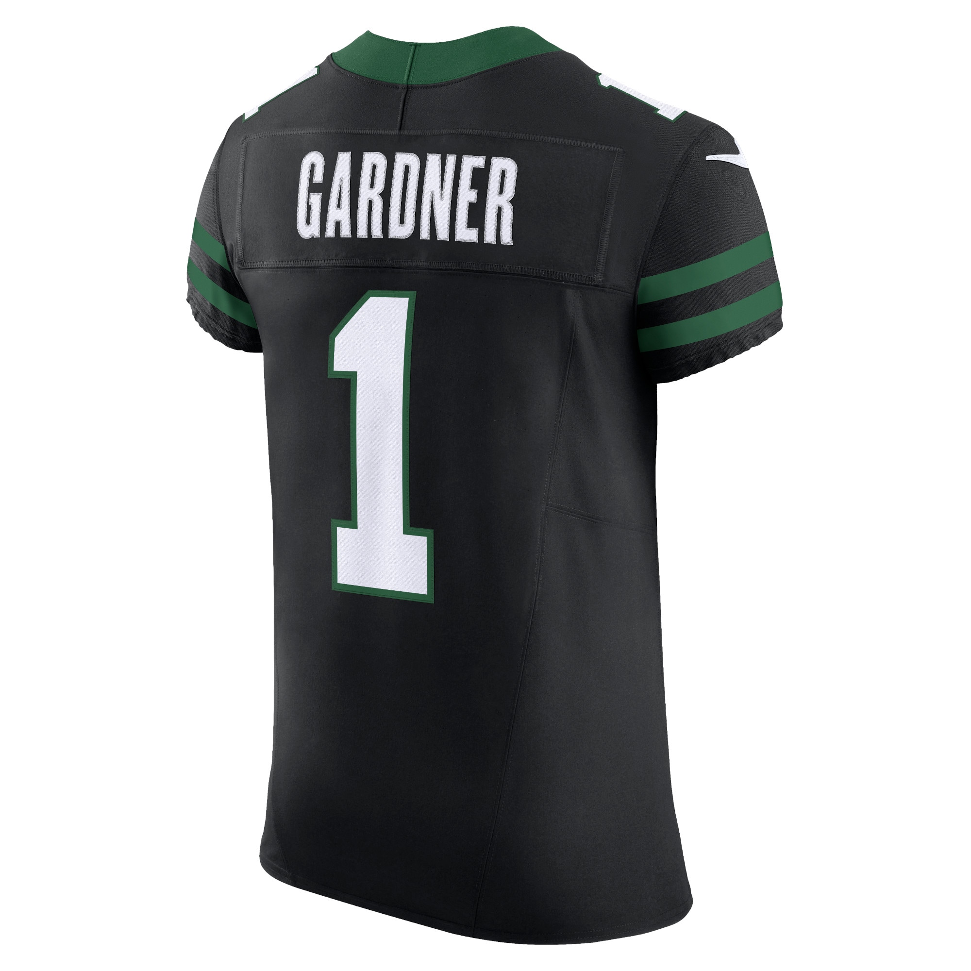 Ahmad Sauce Gardner New York Jets Nike Vapor F.U.S.E. Elite Jersey Vapor F.U.S.E. Elite Jersey – Black Clowdercats