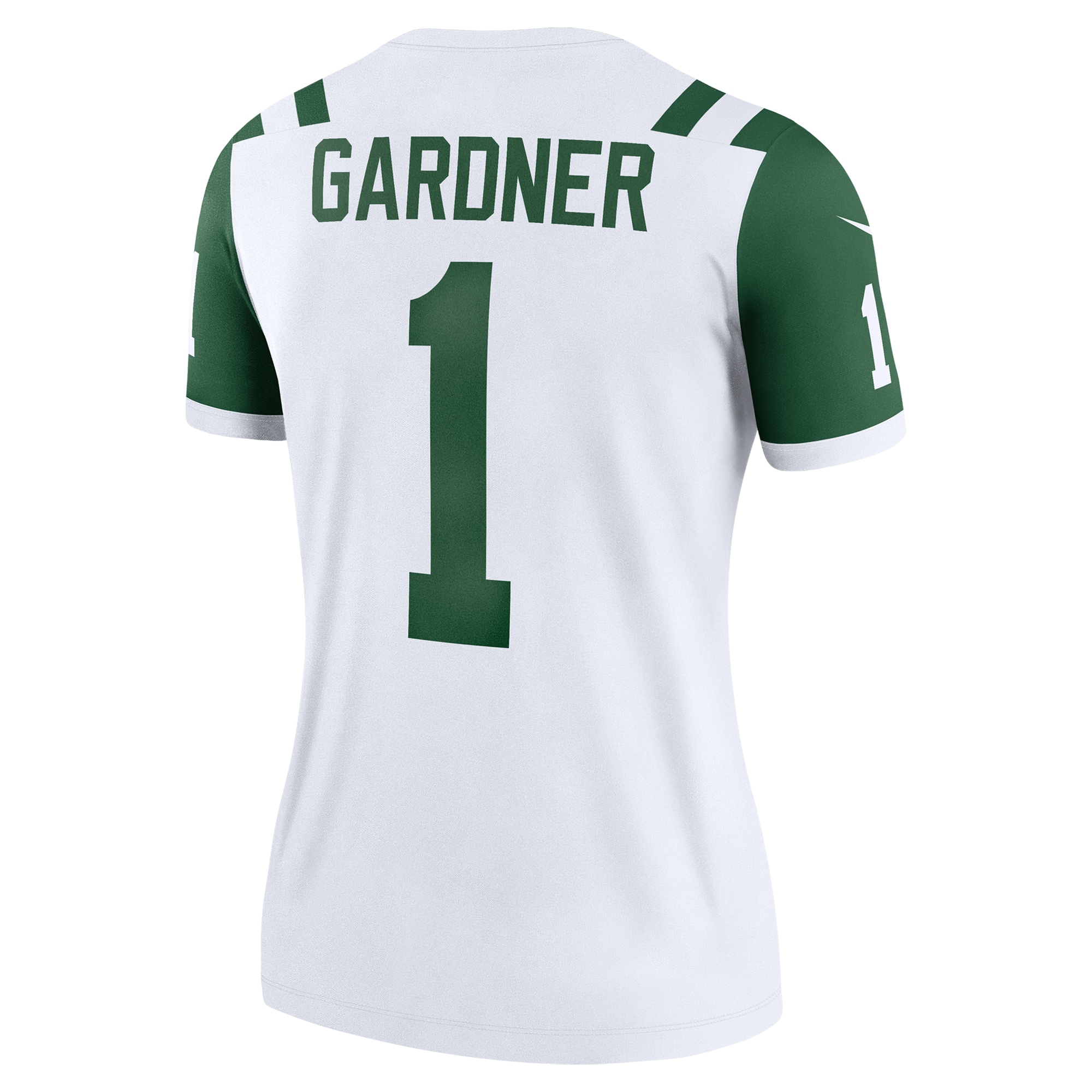 Ahmad Sauce Gardner New York Jets Nike Women’s Alternate Legend Player Performance Top – Classic Alternate White Clowdercats
