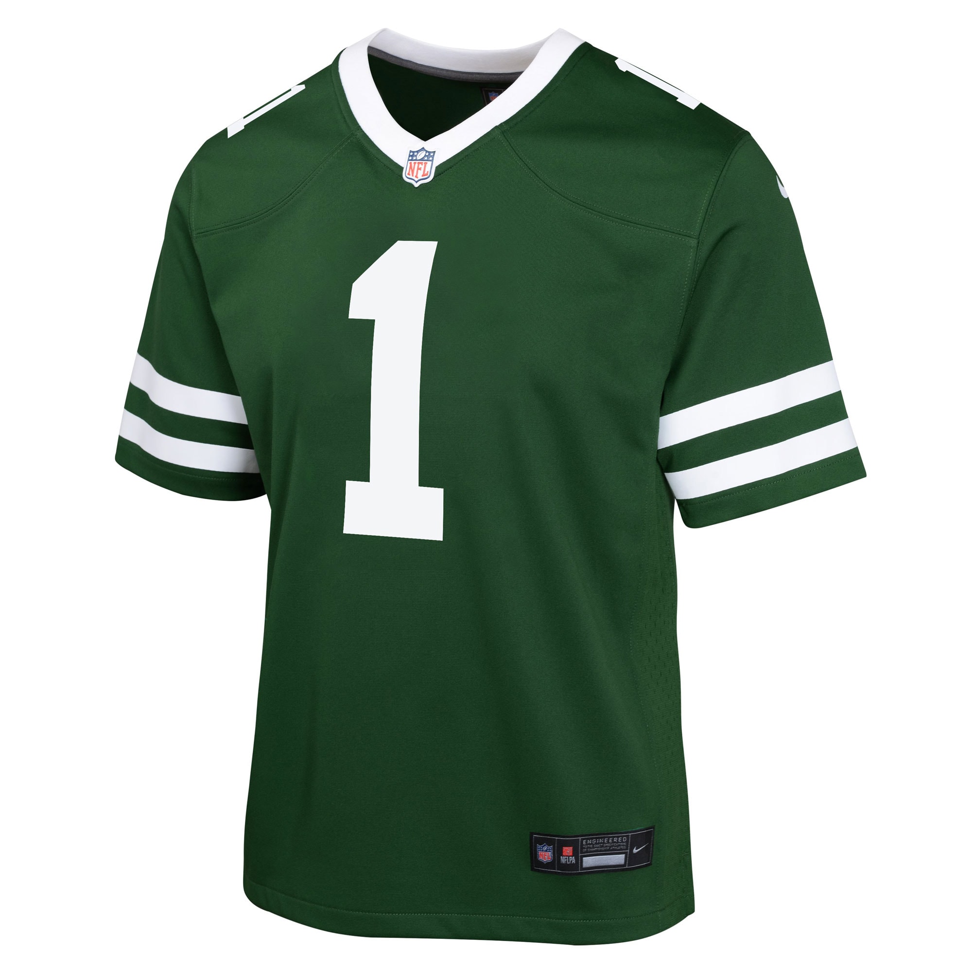 Ahmad Sauce Gardner New York Jets Nike Youth Game Jersey – Green Clowdercats
