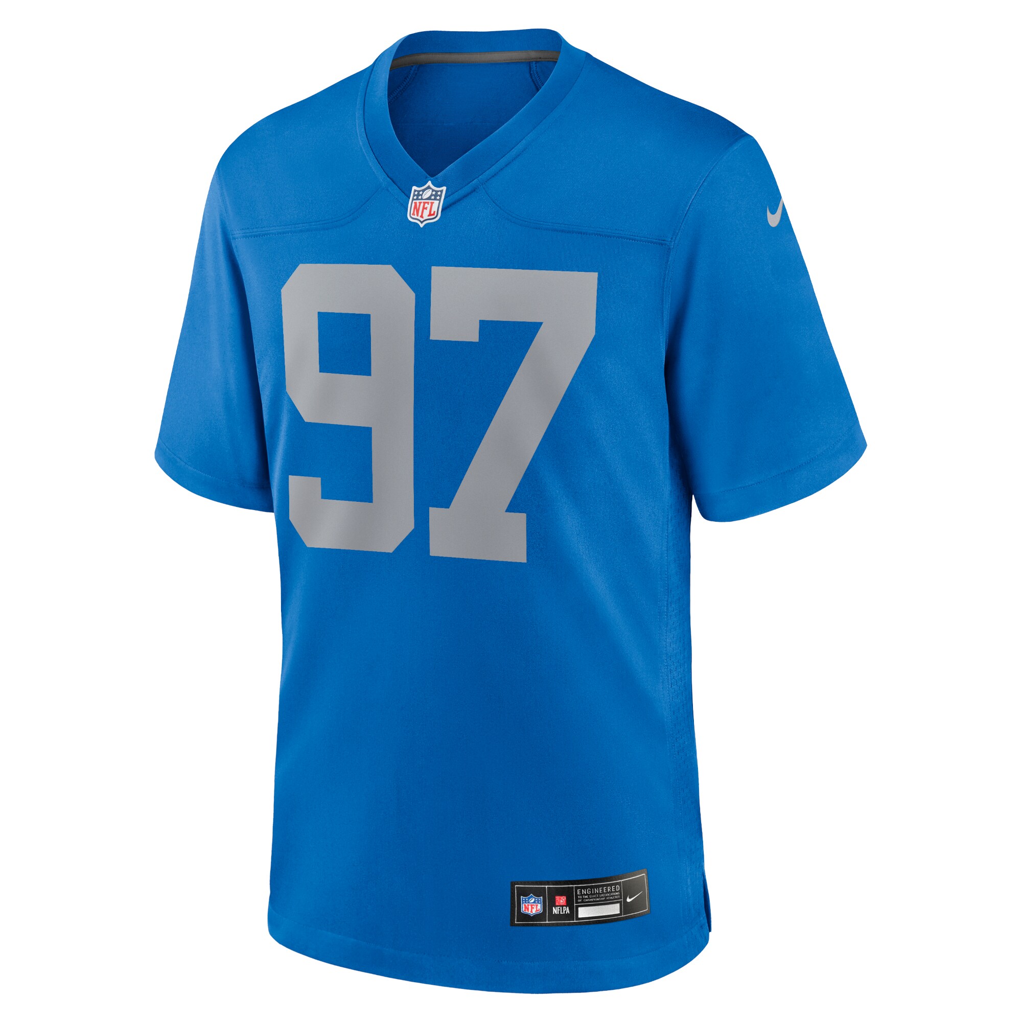 Aidan Hutchinson Detroit Lions Nike Alternate Game Jersey – Blue Clowdercats