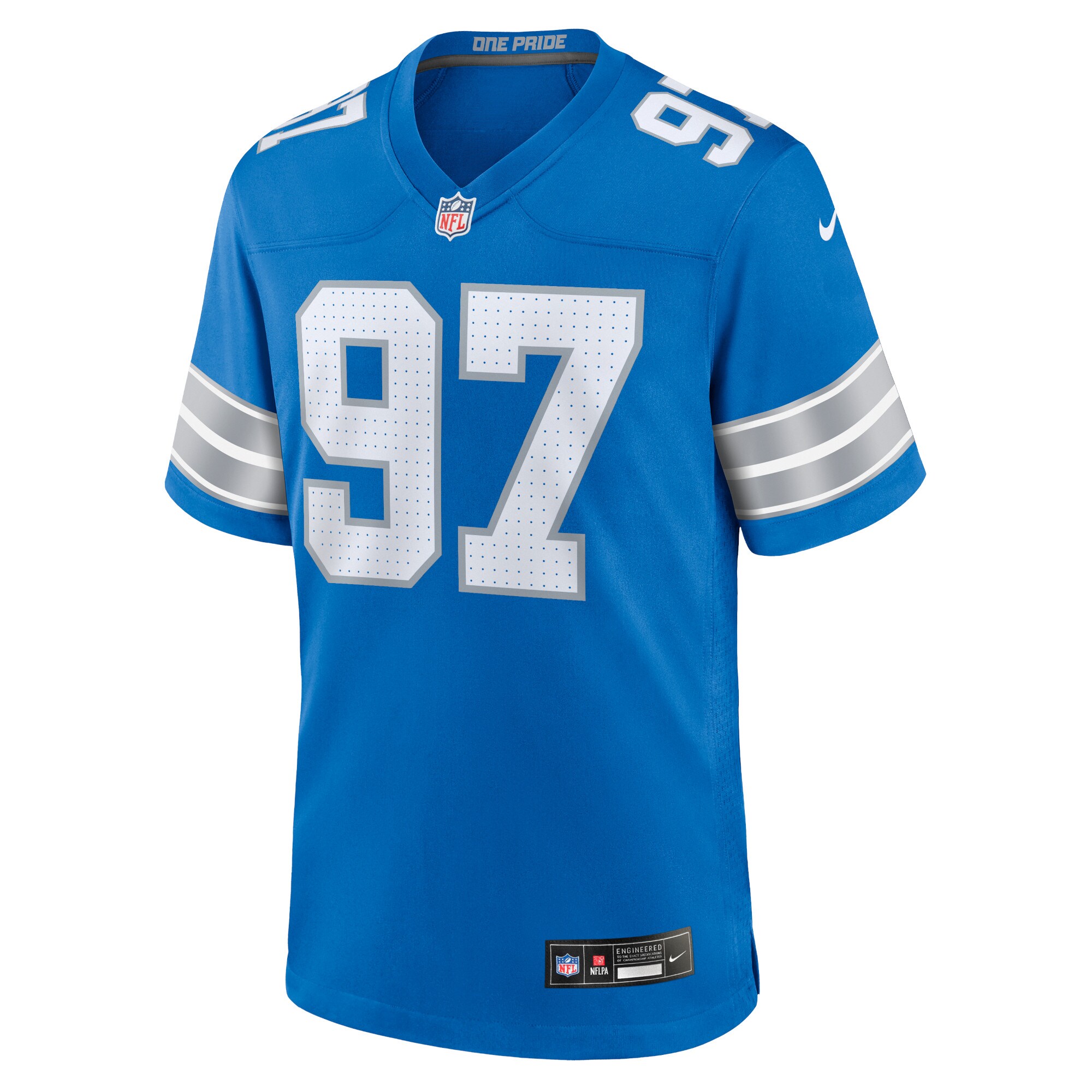 Aidan Hutchinson Detroit Lions Nike Game Jersey – Blue Clowdercats