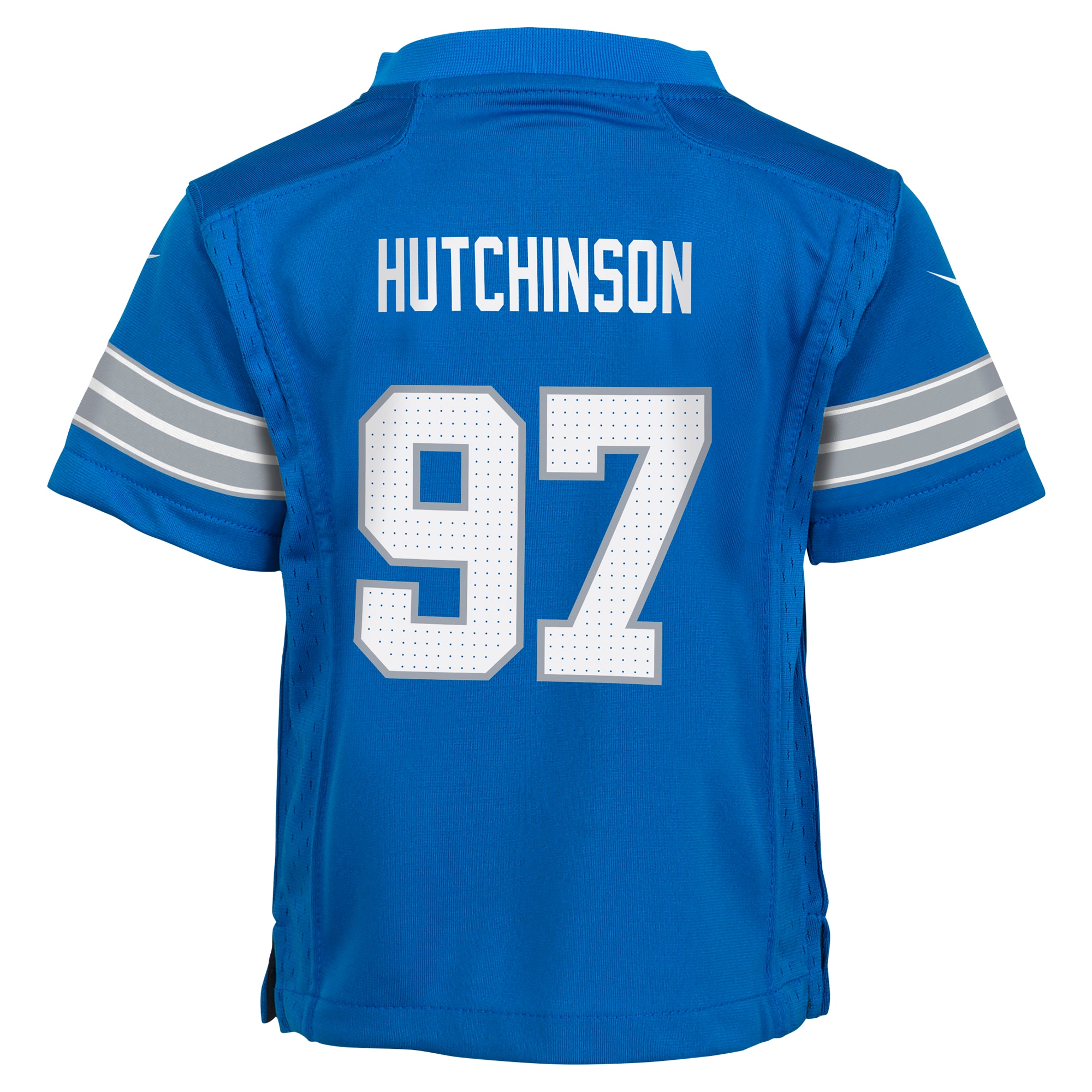 Aidan Hutchinson Detroit Lions Nike Infant Team Player Game Jersey – Blue Clowdercats