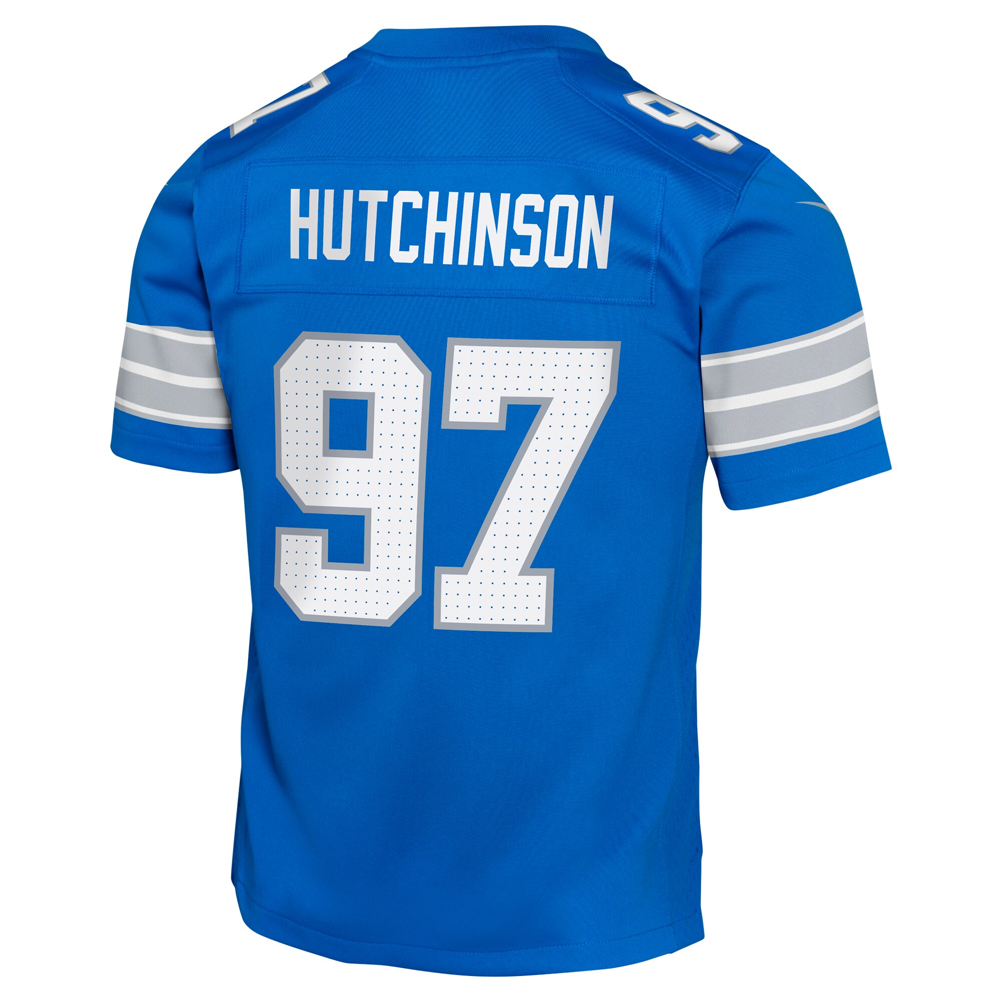 Aidan Hutchinson Detroit Lions Nike Youth Game Jersey – Blue Clowdercats