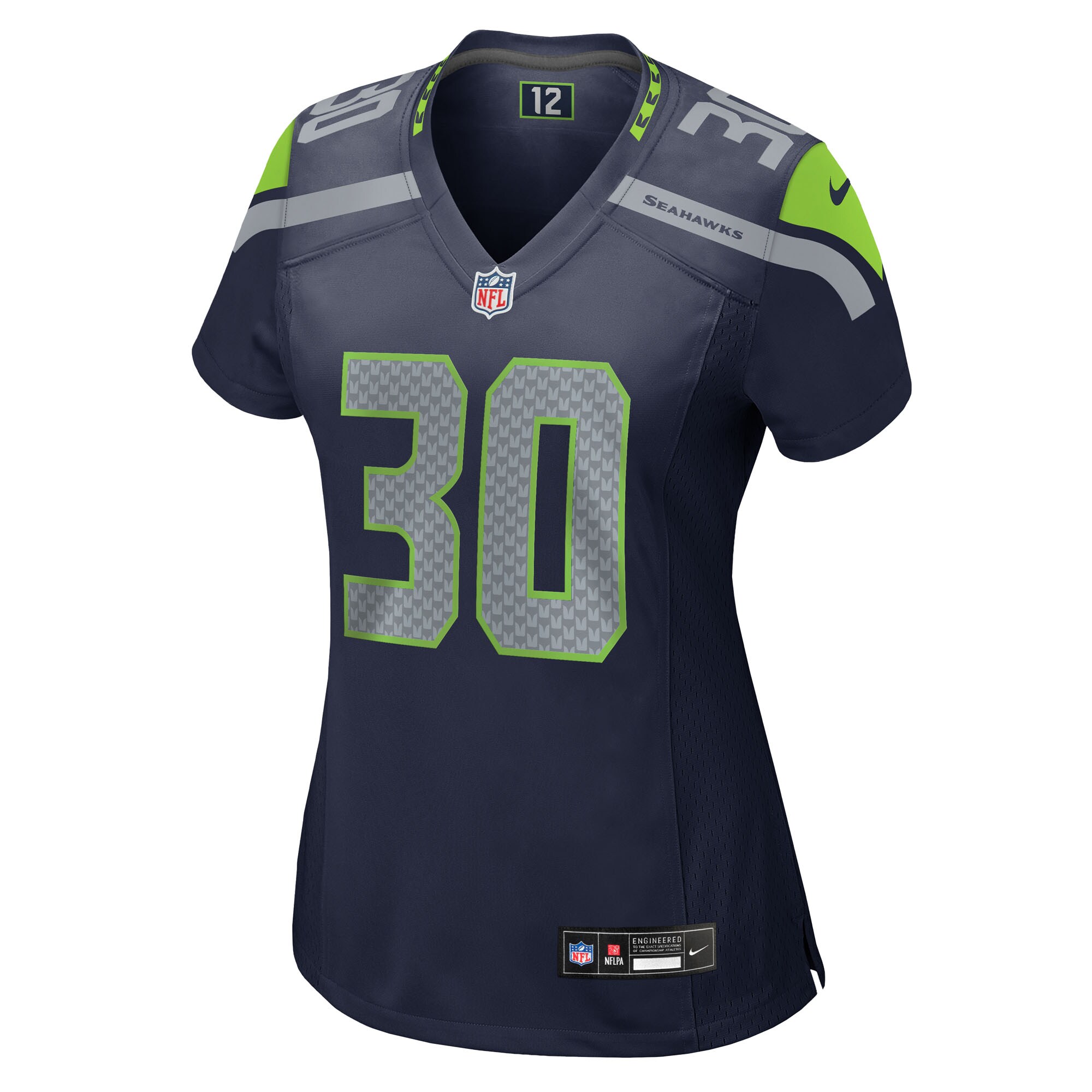 AJ Finley Seattle Seahawks Nike Women’s Team Game Jersey – College Navy Clowdercats
