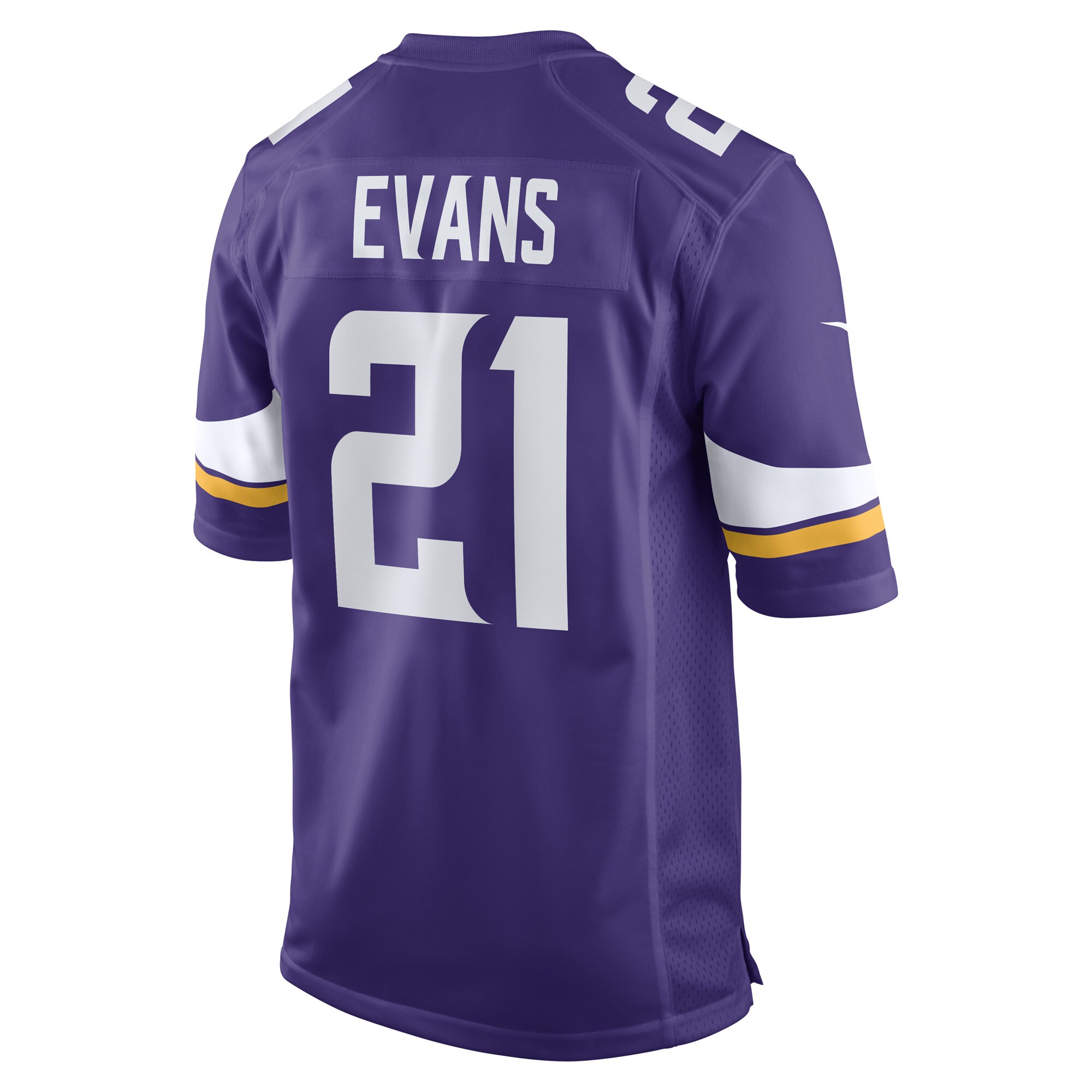 Akayleb Evans Minnesota Vikings Nike Game Player Jersey – Purple Clowdercats