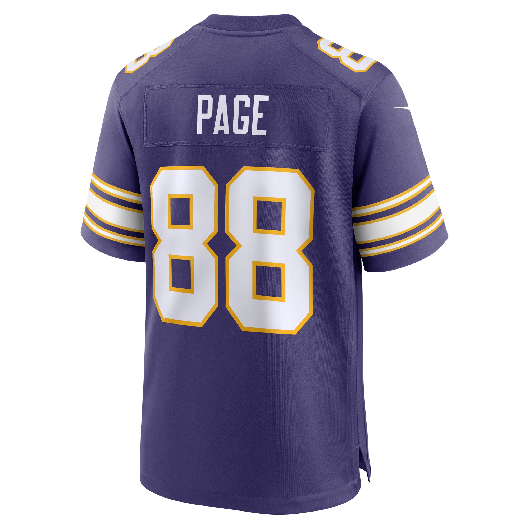 Alan Page Minnesota Vikings Nike Retired Player Alternate Game Jersey – Purple Clowdercats
