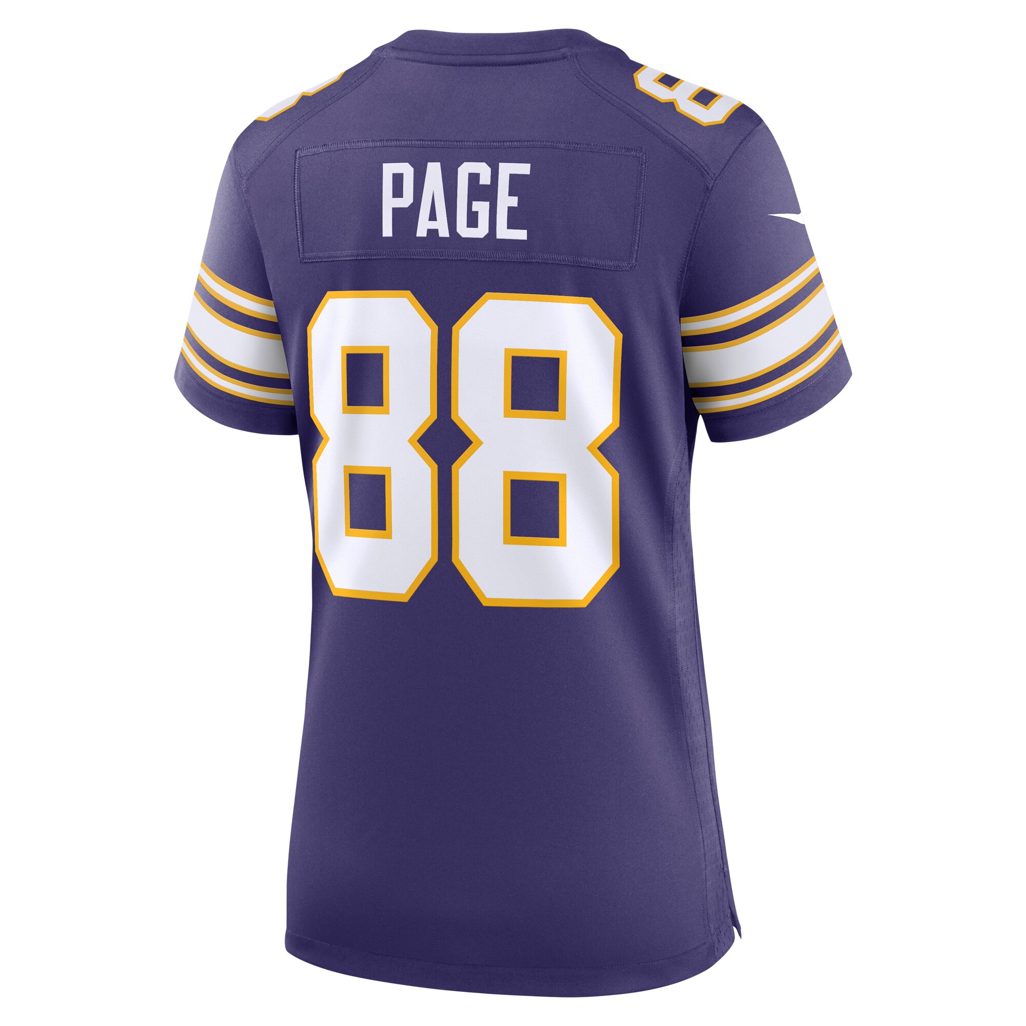 Alan Page Minnesota Vikings Nike Women’s Classic Retired Player Jersey – Purple Clowdercats