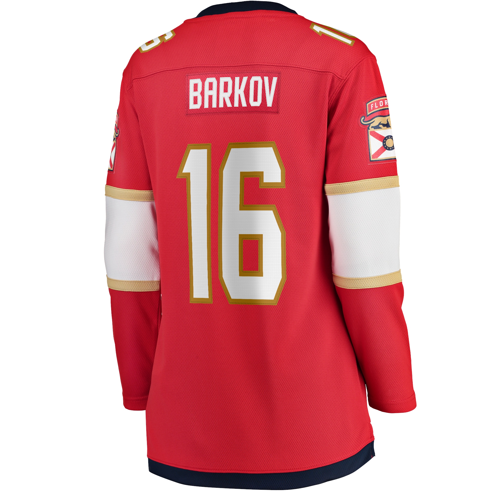 Aleksander Barkov Florida Panthers Fanatics Women’s Captain Patch Home Breakaway Player Jersey – Red Clowdercats