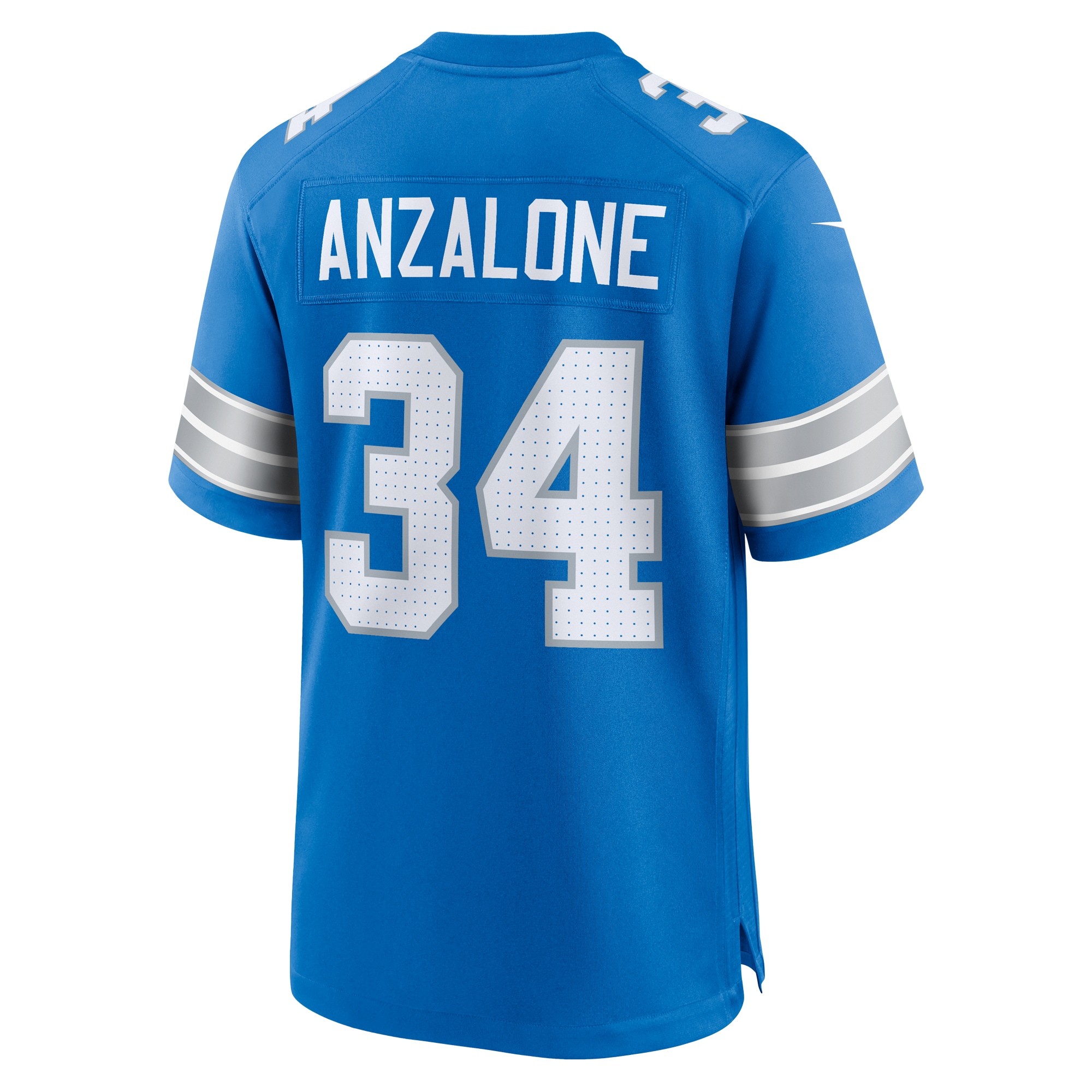 Alex Anzalone Detroit Lions Nike Game Jersey – Blue Clowdercats