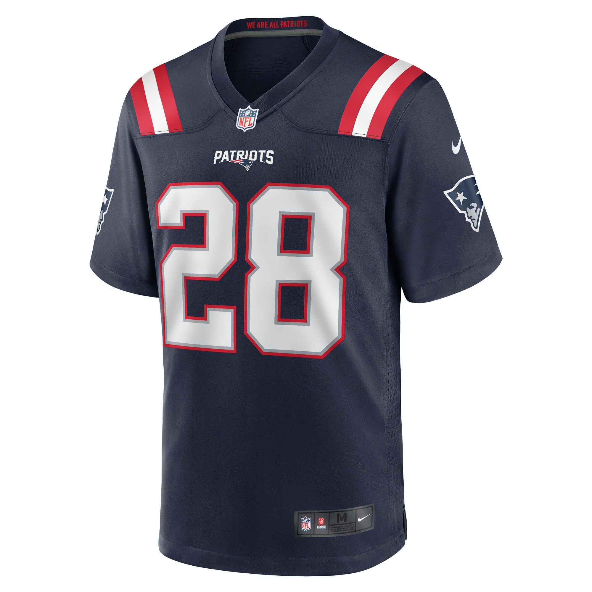 Alex Austin New England Patriots Nike Game Jersey – Navy Clowdercats