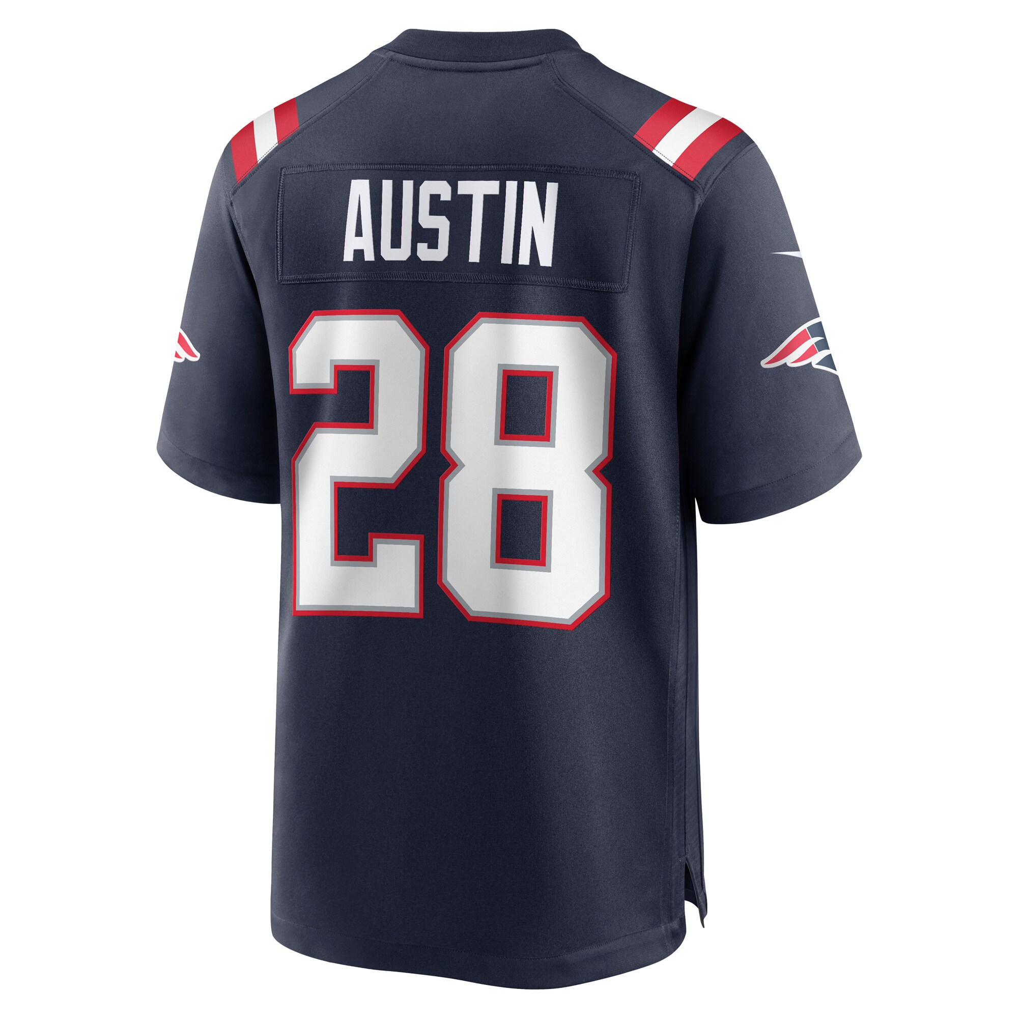 Alex Austin New England Patriots Nike Game Jersey – Navy Clowdercats