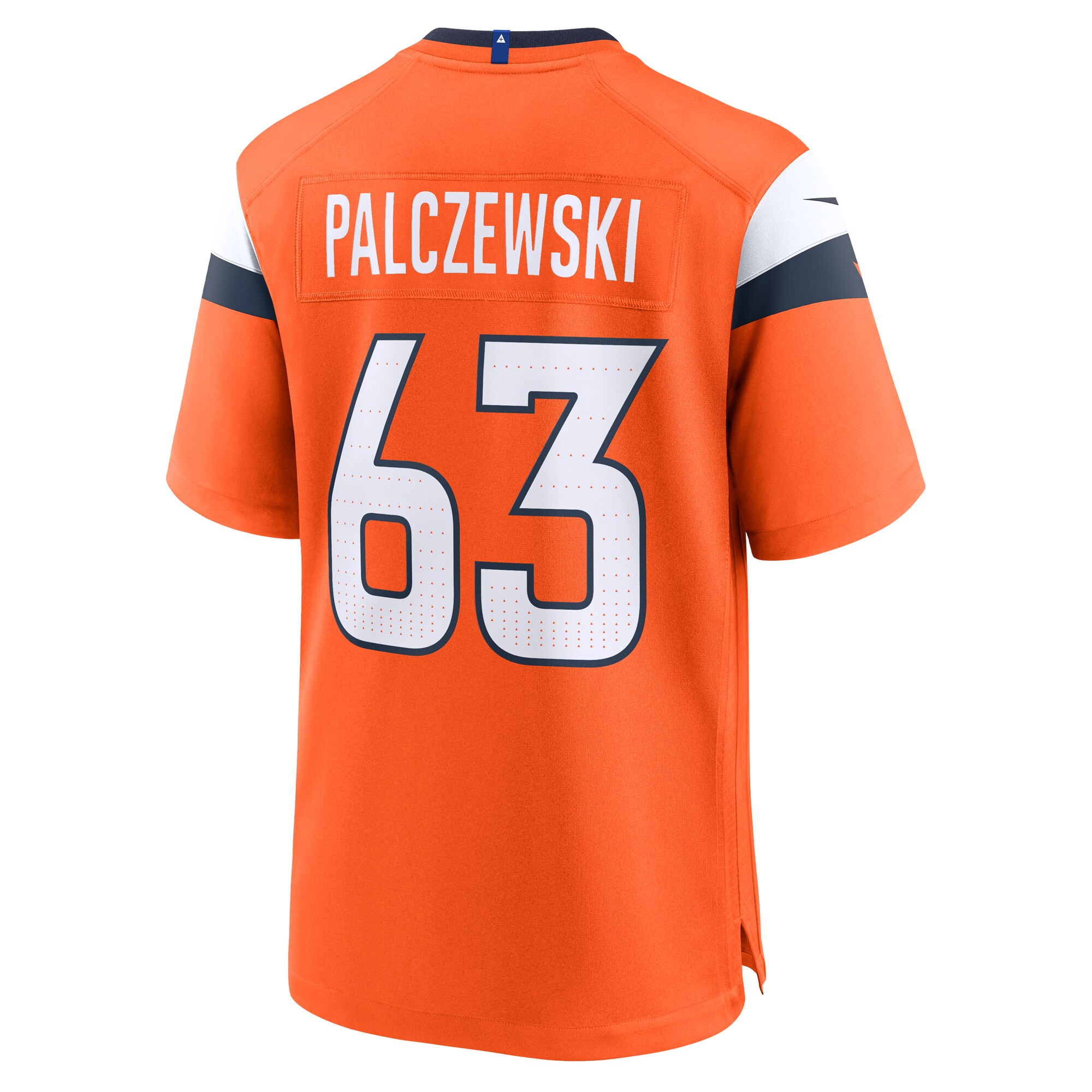 Alex Palczewski Denver Broncos Nike Team Game Jersey – Orange Clowdercats