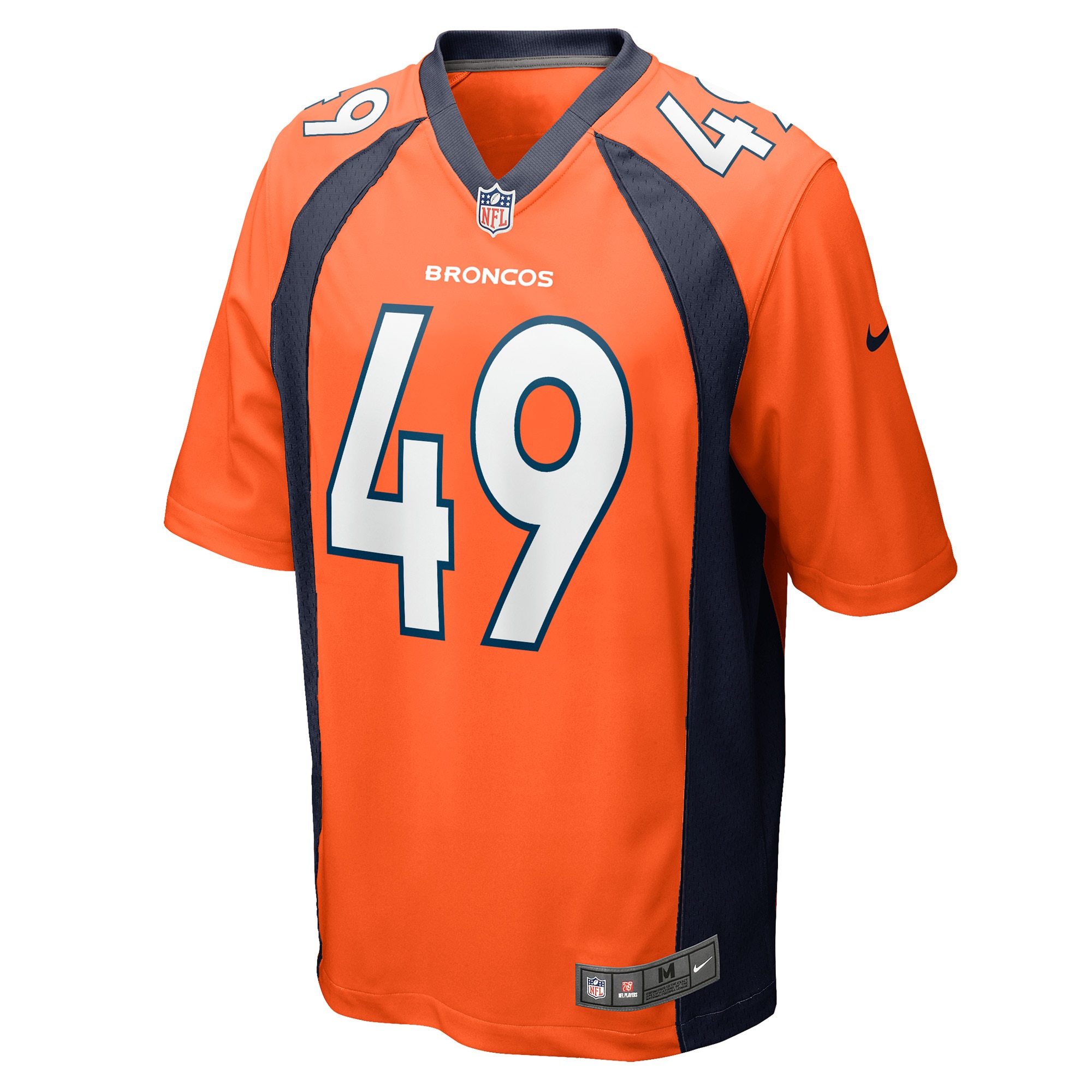 Alex Singleton Denver Broncos Nike Game Player Jersey – Orange Clowdercats