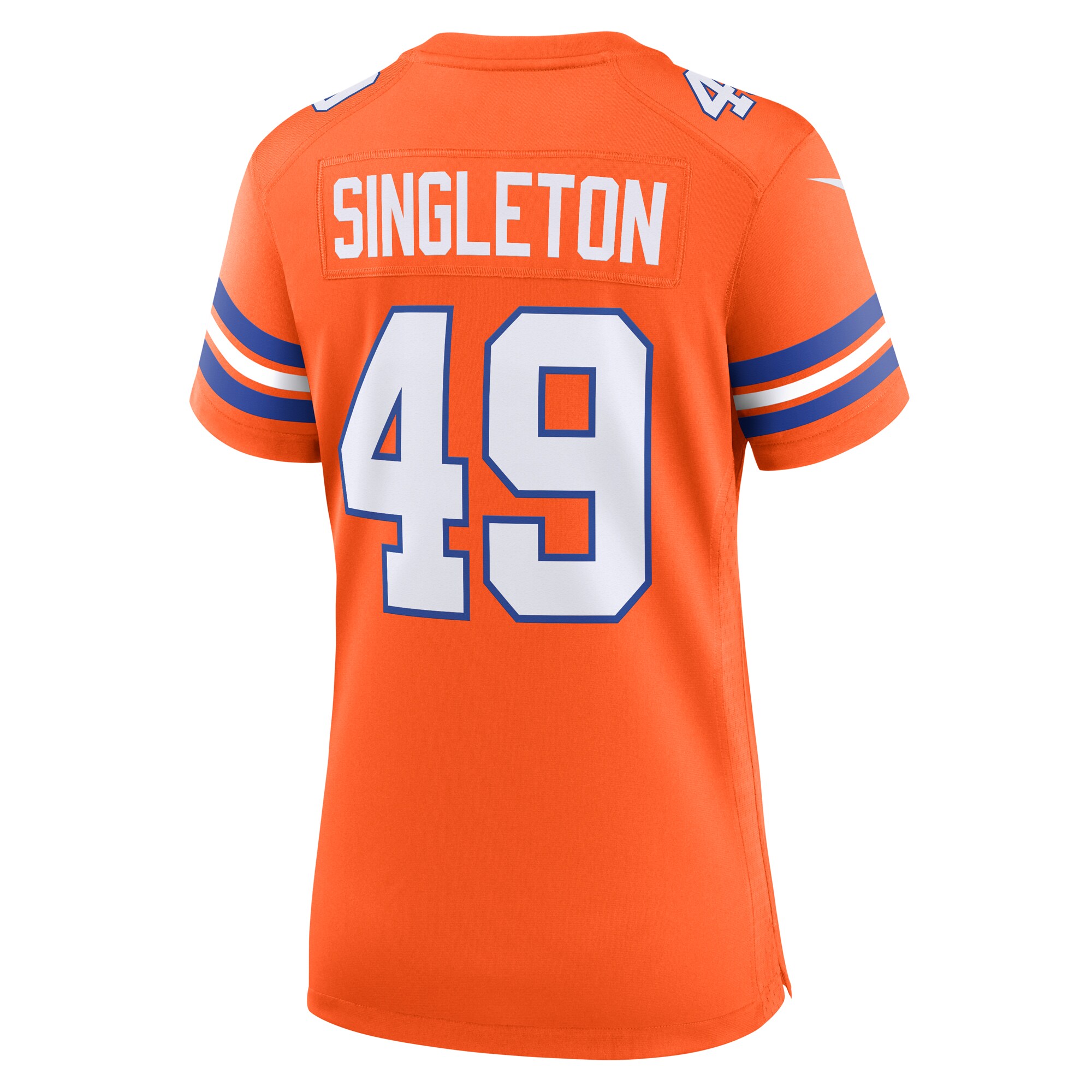 Alex Singleton Denver Broncos Nike Women’s Alternate Game Jersey – Orange Clowdercats