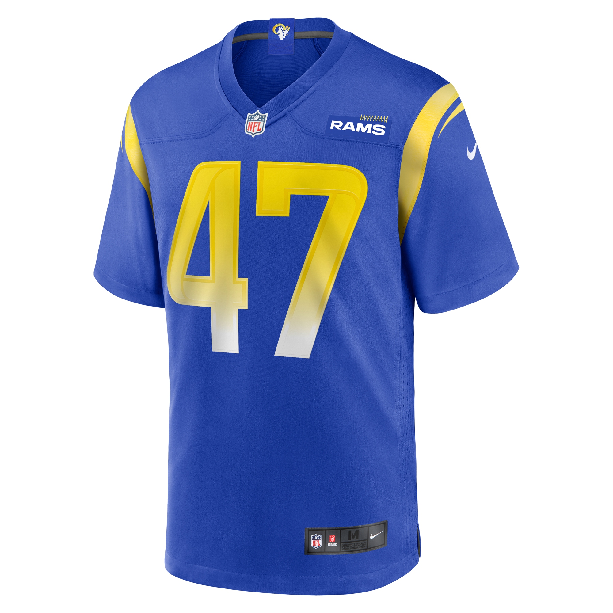 Alex Ward Los Angeles Rams Nike Home Game Jersey – Royal Clowdercats