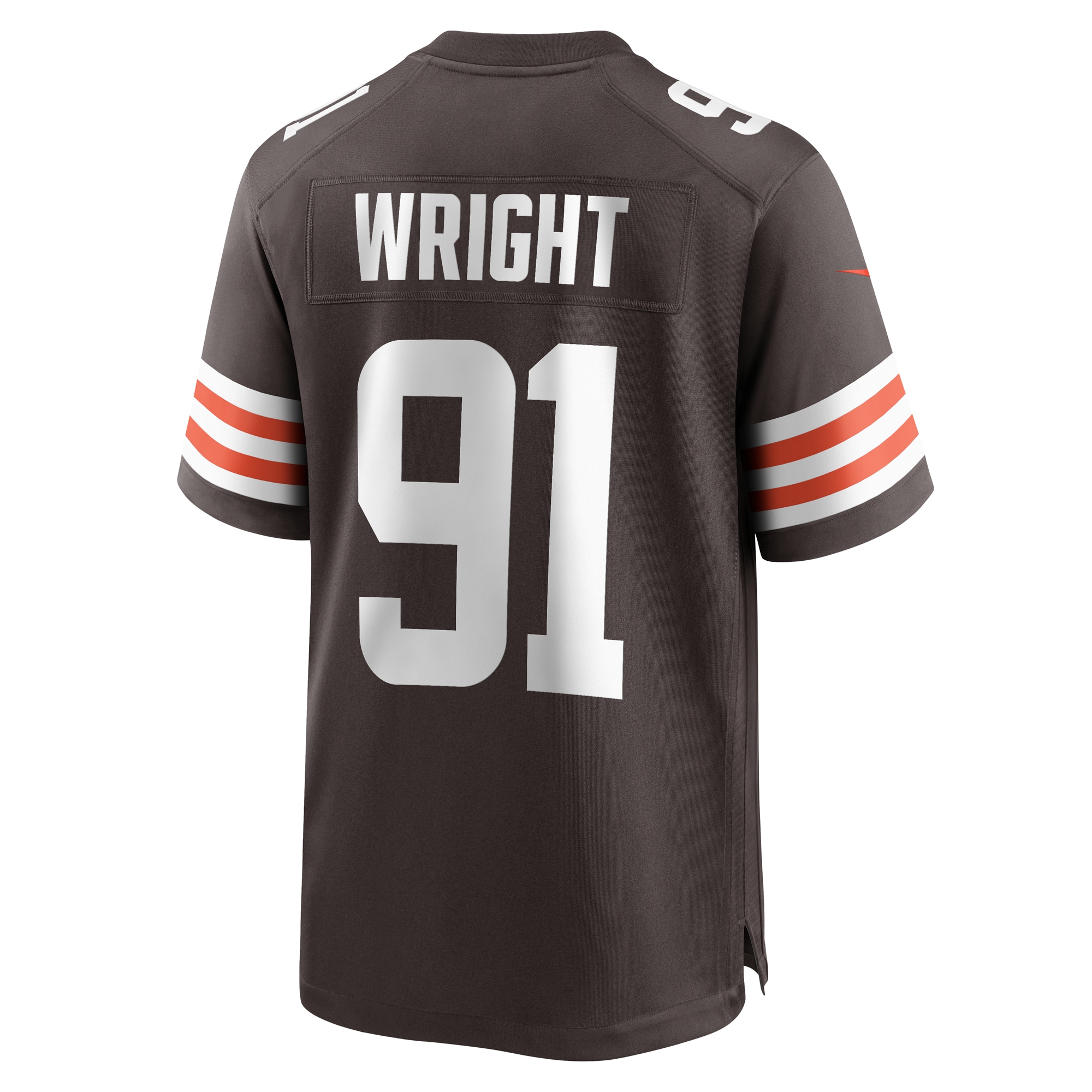 Alex Wright Cleveland Browns Nike Team Game Jersey – Brown Clowdercats