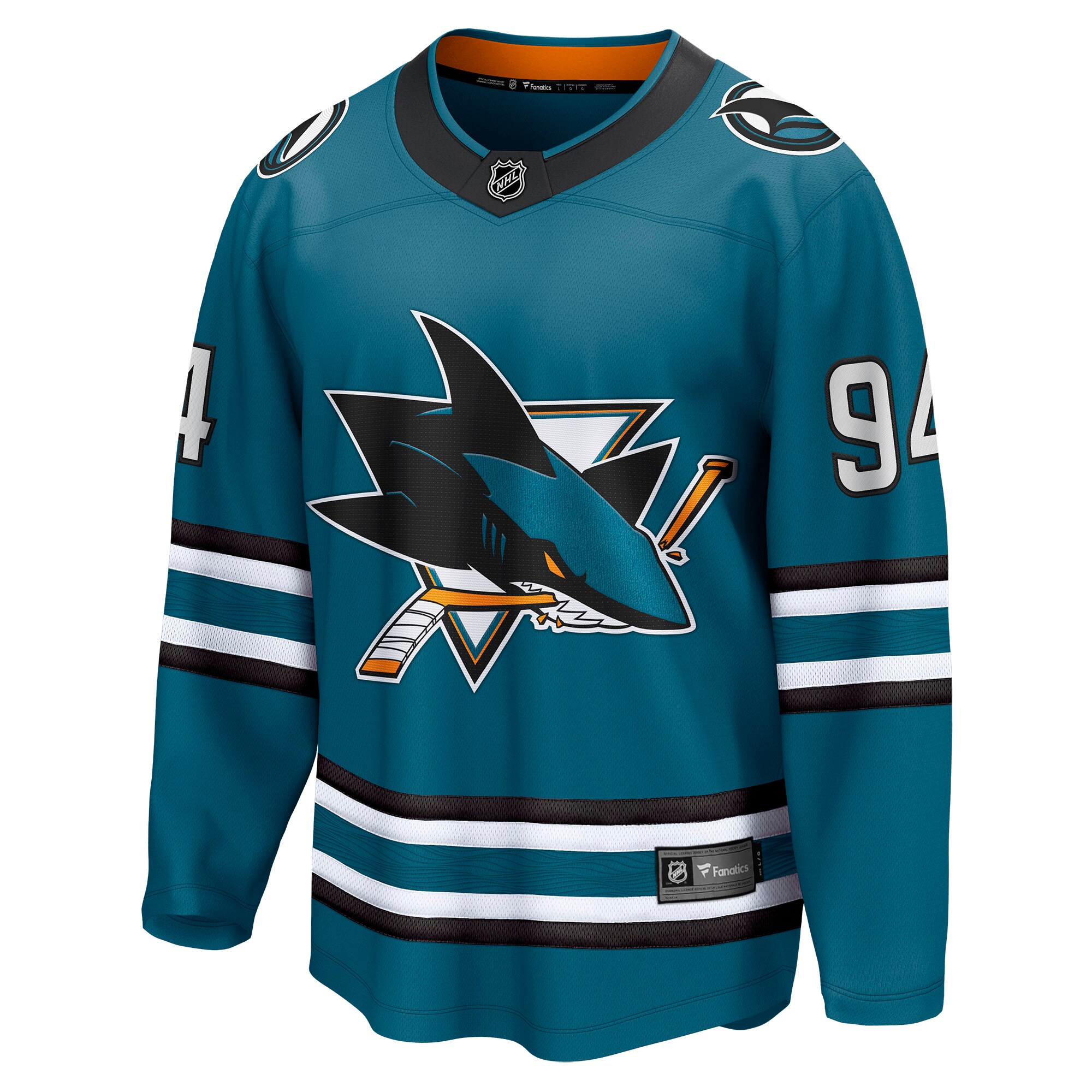 Alexander Barabanov San Jose Sharks Fanatics Home Breakaway Player Jersey – Teal Clowdercats