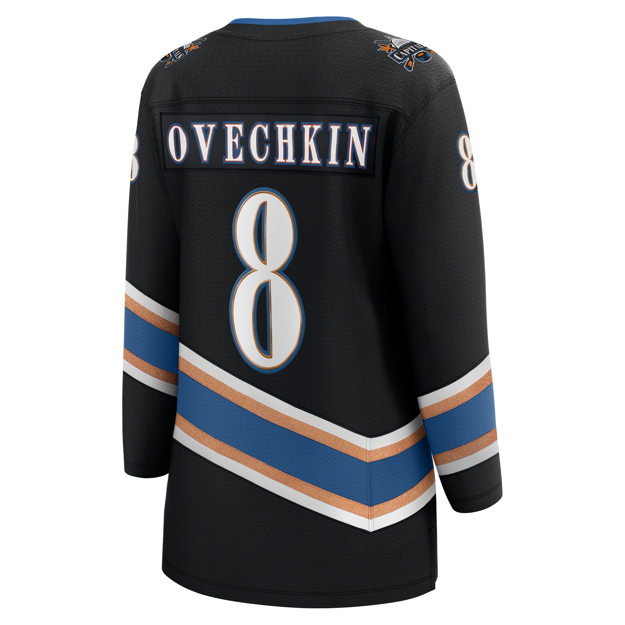 Alexander Ovechkin Washington Capitals Fanatics Women’s 50th Anniversary Breakaway Jersey – Black Clowdercats