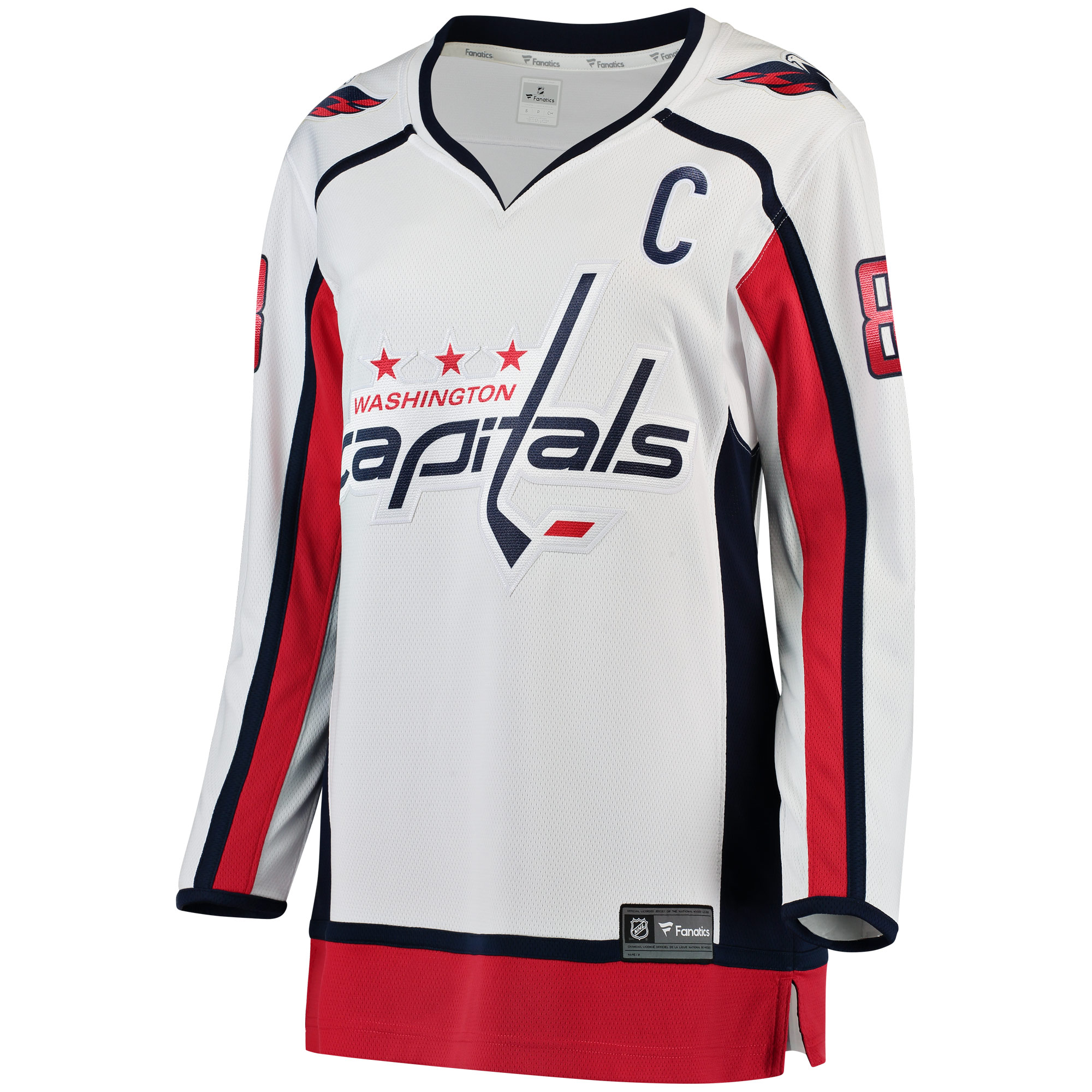 Alexander Ovechkin Washington Capitals Fanatics Women’s Away Breakaway Jersey – White Clowdercats