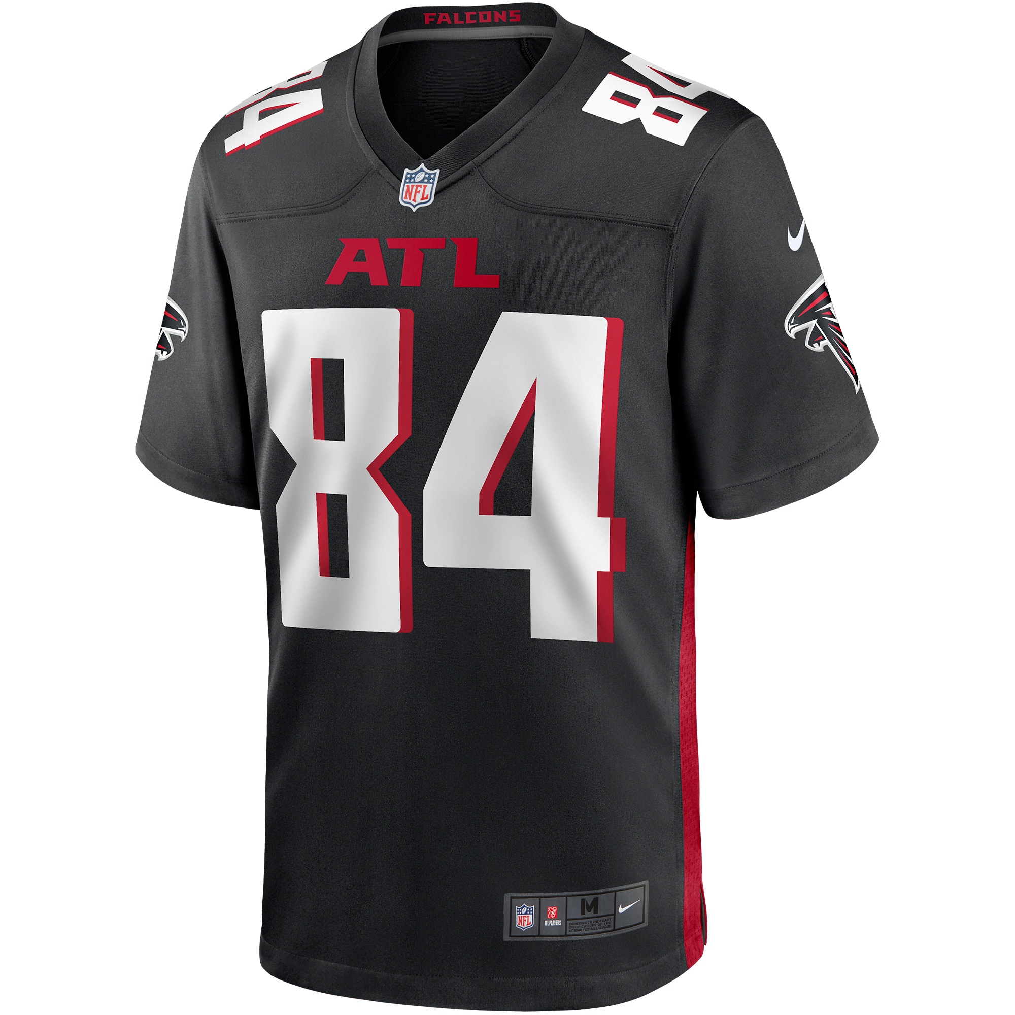 Alfred Jenkins Atlanta Falcons Nike Game Retired Player Jersey – Black Clowdercats