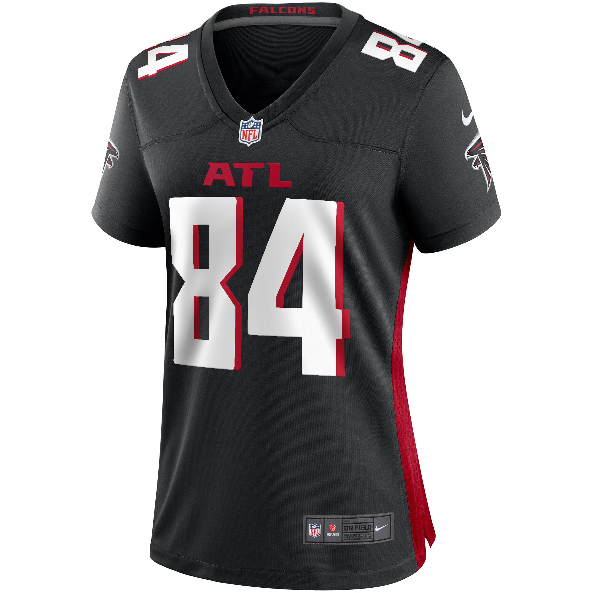 Alfred Jenkins Atlanta Falcons Nike Women’s Game Retired Player Jersey – Black Clowdercats