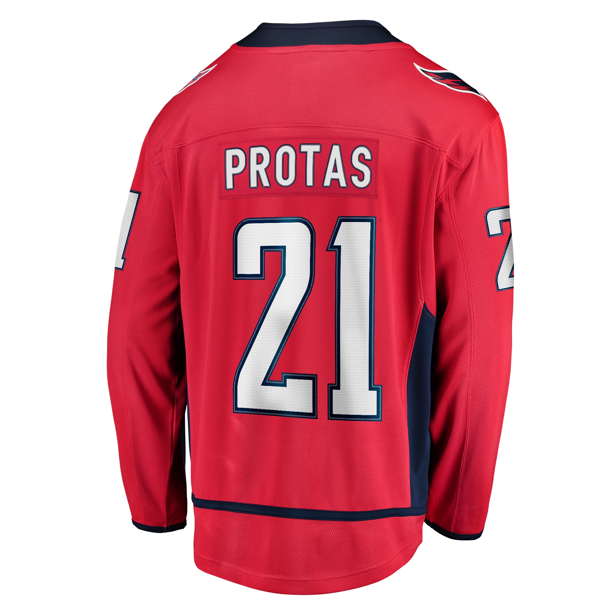 Aliaksei Protas Washington Capitals Fanatics Home Breakaway Jersey – Red Clowdercats