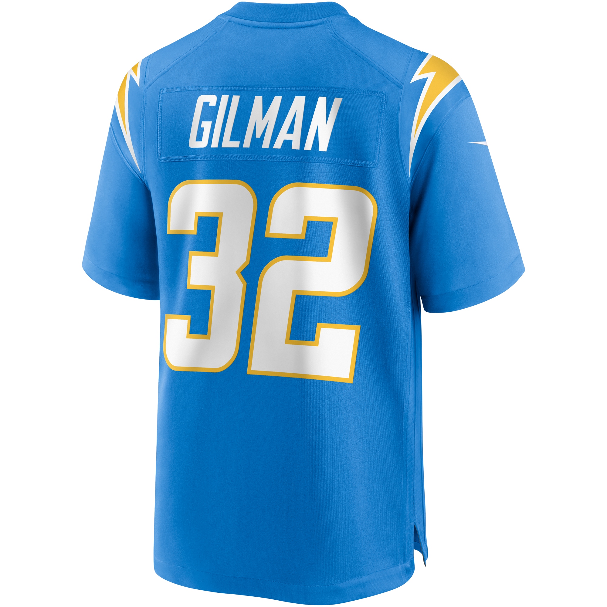 Alohi Gilman Los Angeles Chargers Nike Game Jersey – Powder Blue Clowdercats