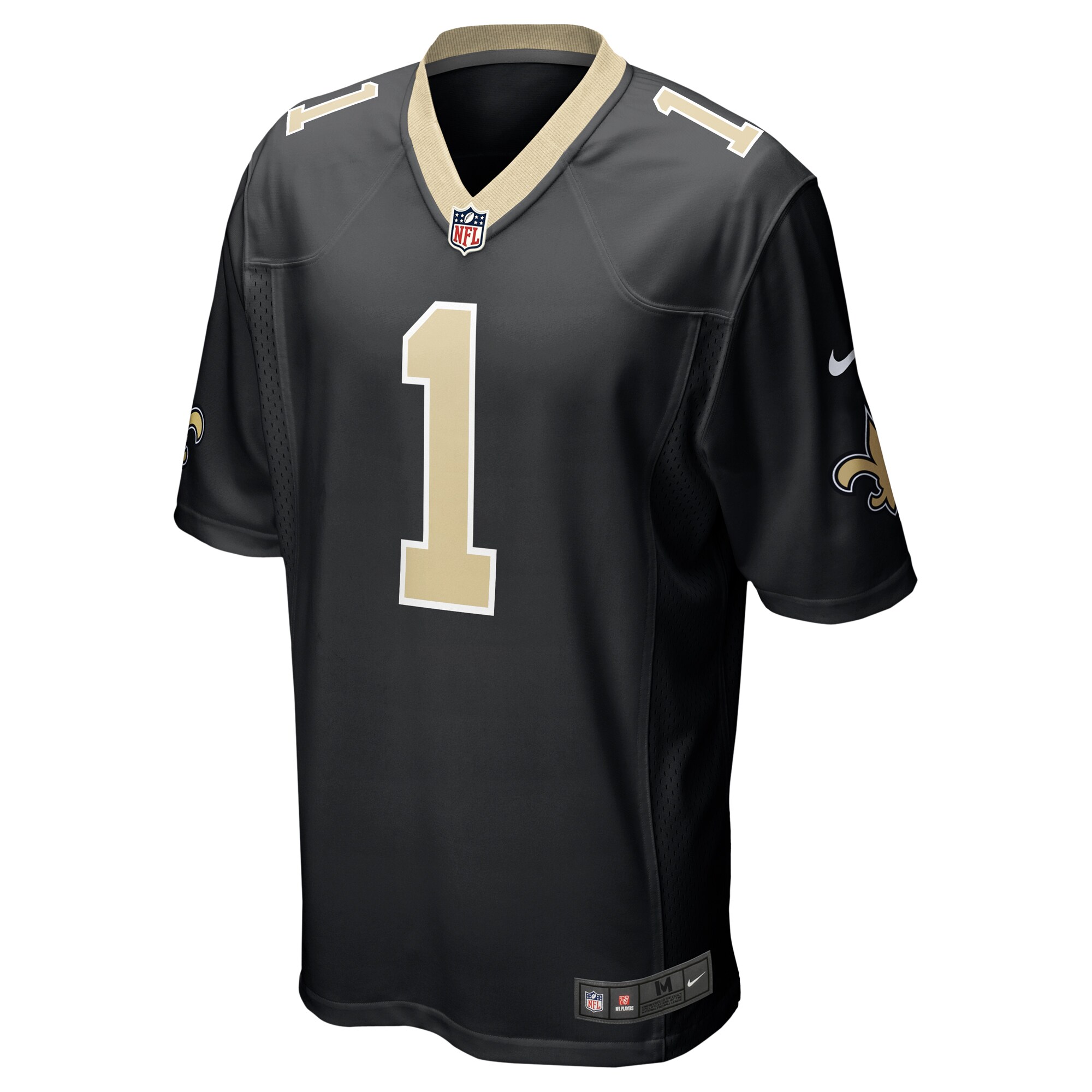 Alontae Taylor New Orleans Saints Nike Team Game Jersey – Black Clowdercats