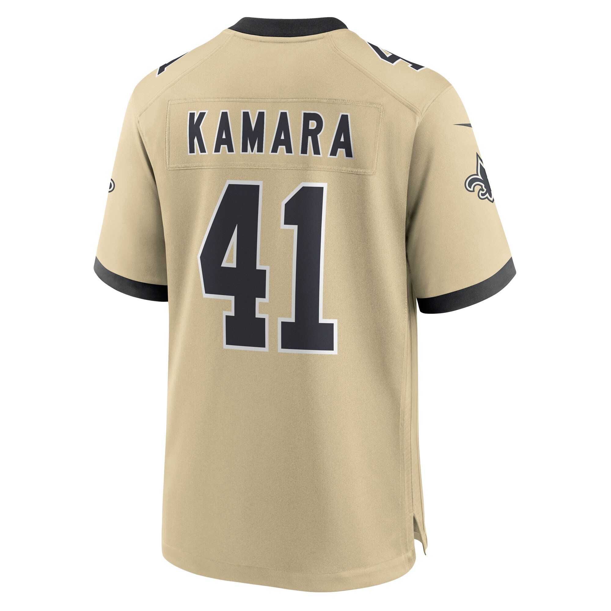 Alvin Kamara New Orleans Saints Nike Gameday Golds Alternate Game Player Jersey – Gold Clowdercats