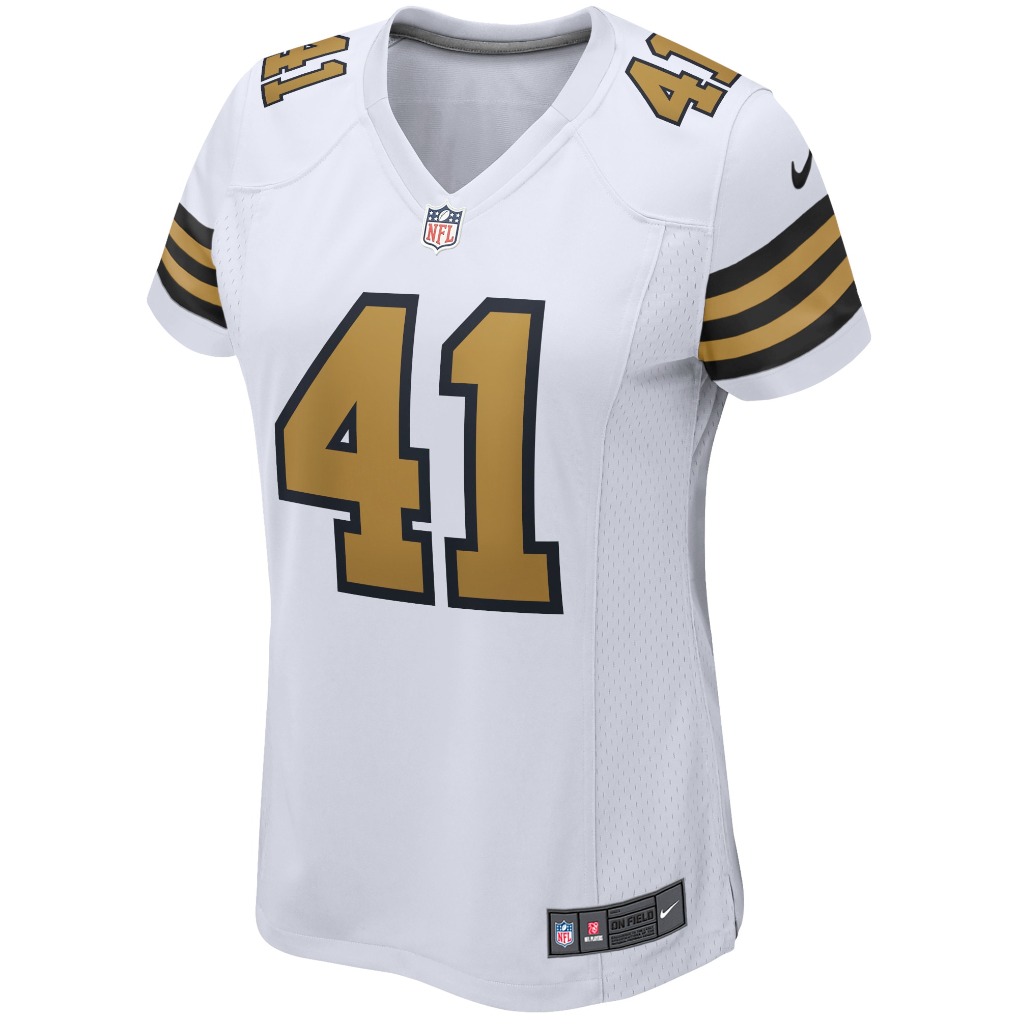 Alvin Kamara New Orleans Saints Nike Women’s Alternate Game Player Jersey – White Clowdercats