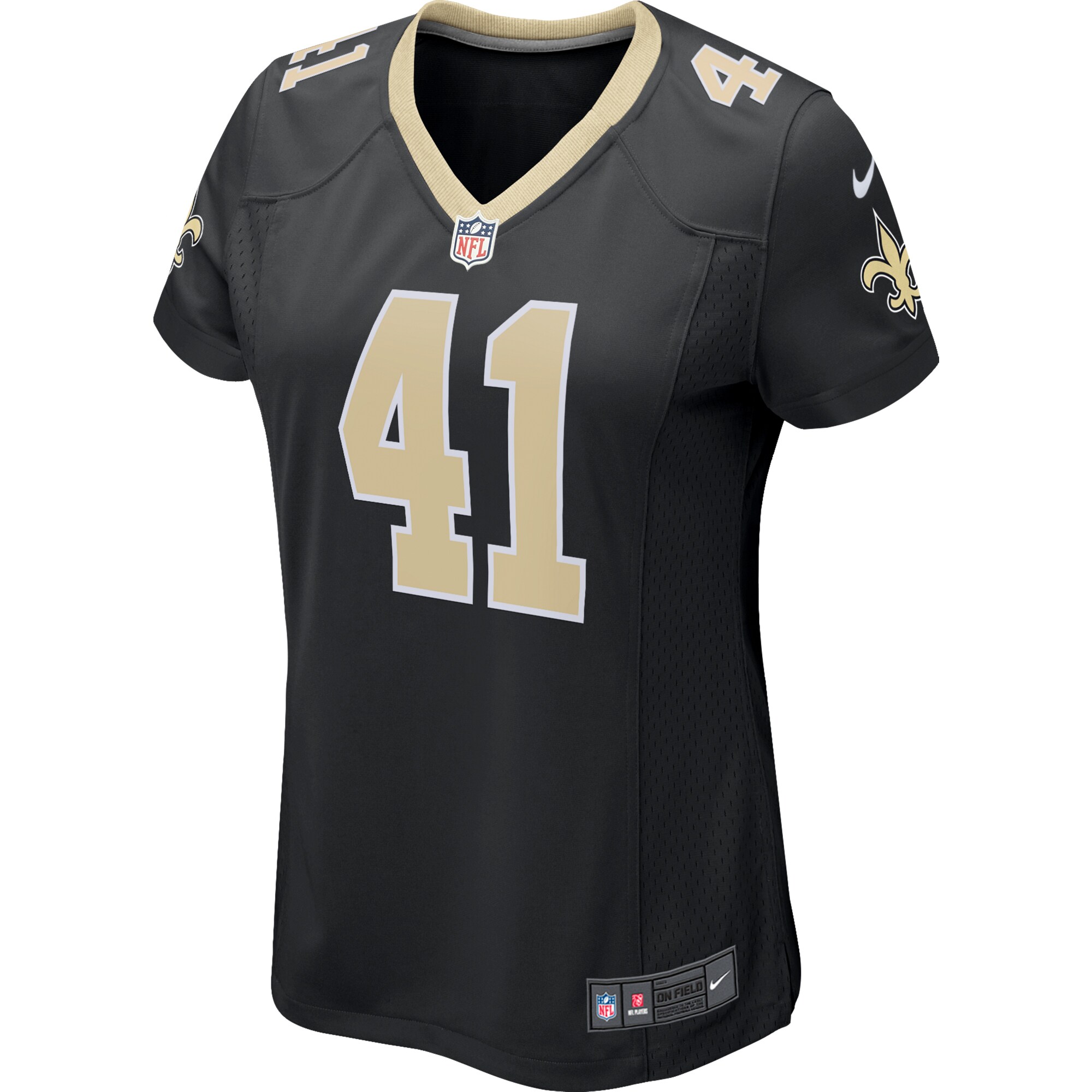 Alvin Kamara New Orleans Saints Nike Women’s Game Jersey – Black Clowdercats