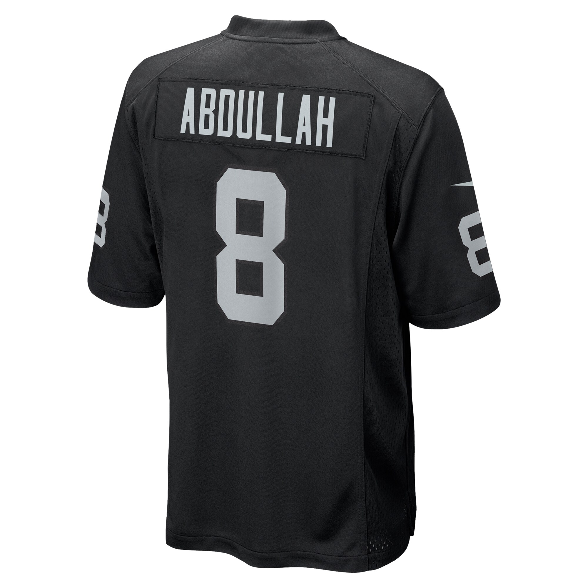 Ameer Abdullah Las Vegas Raiders Nike Team Game Jersey – Black Clowdercats