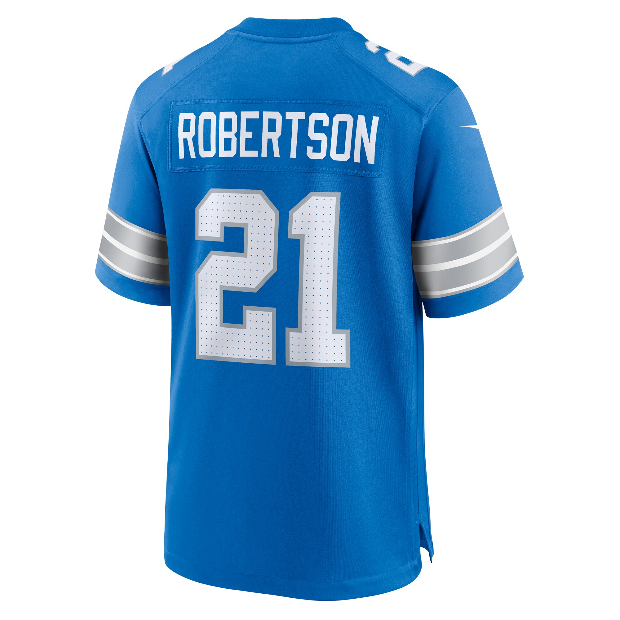 Amik Robertson Detroit Lions Nike Game Jersey – Blue Clowdercats